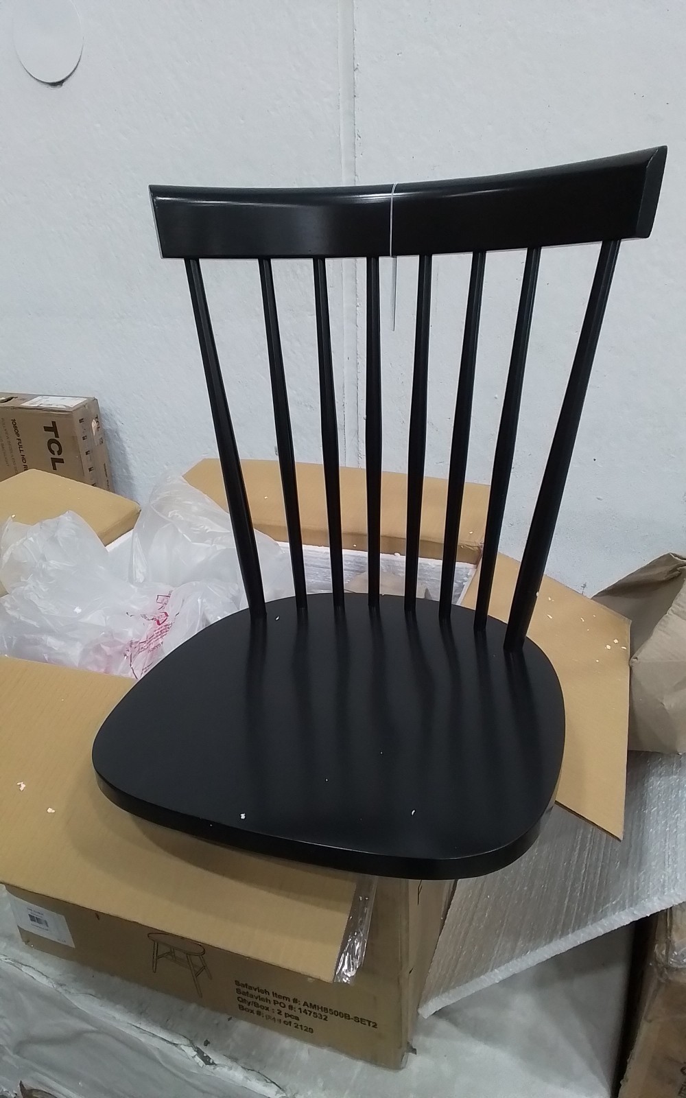 Safavieh PARKER SPINDEL SIDE CHAIR, Reduced Price 2172763508 AMH8500B-SET2