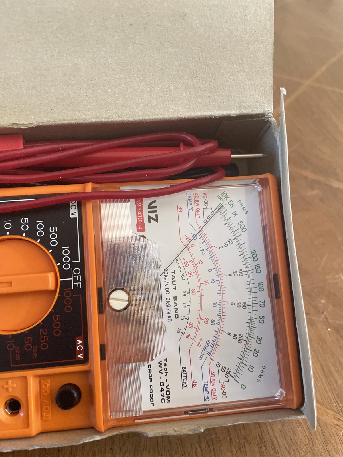 Viz Tech VOM Multimeter WV-547C Analog