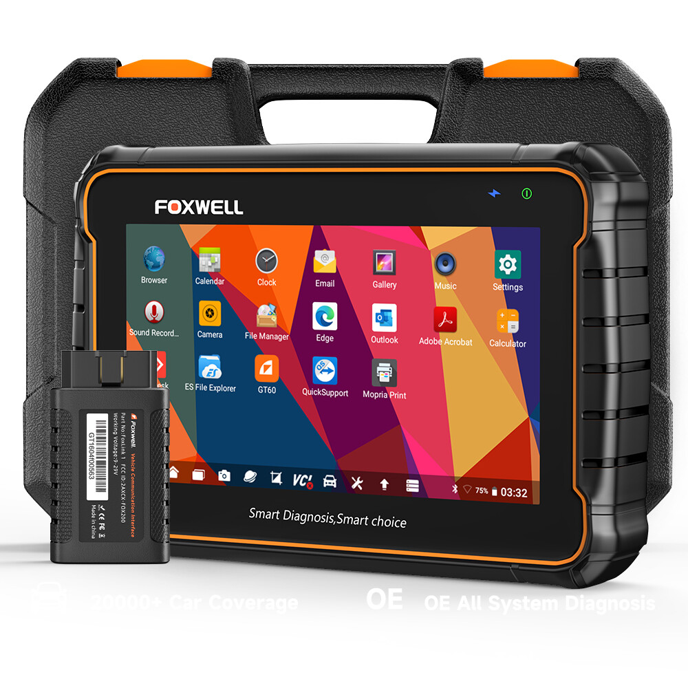 FOXWELL GT60 All System OBD2 Bidirectional Scanner Diagnostic Tool TPMS DPF
