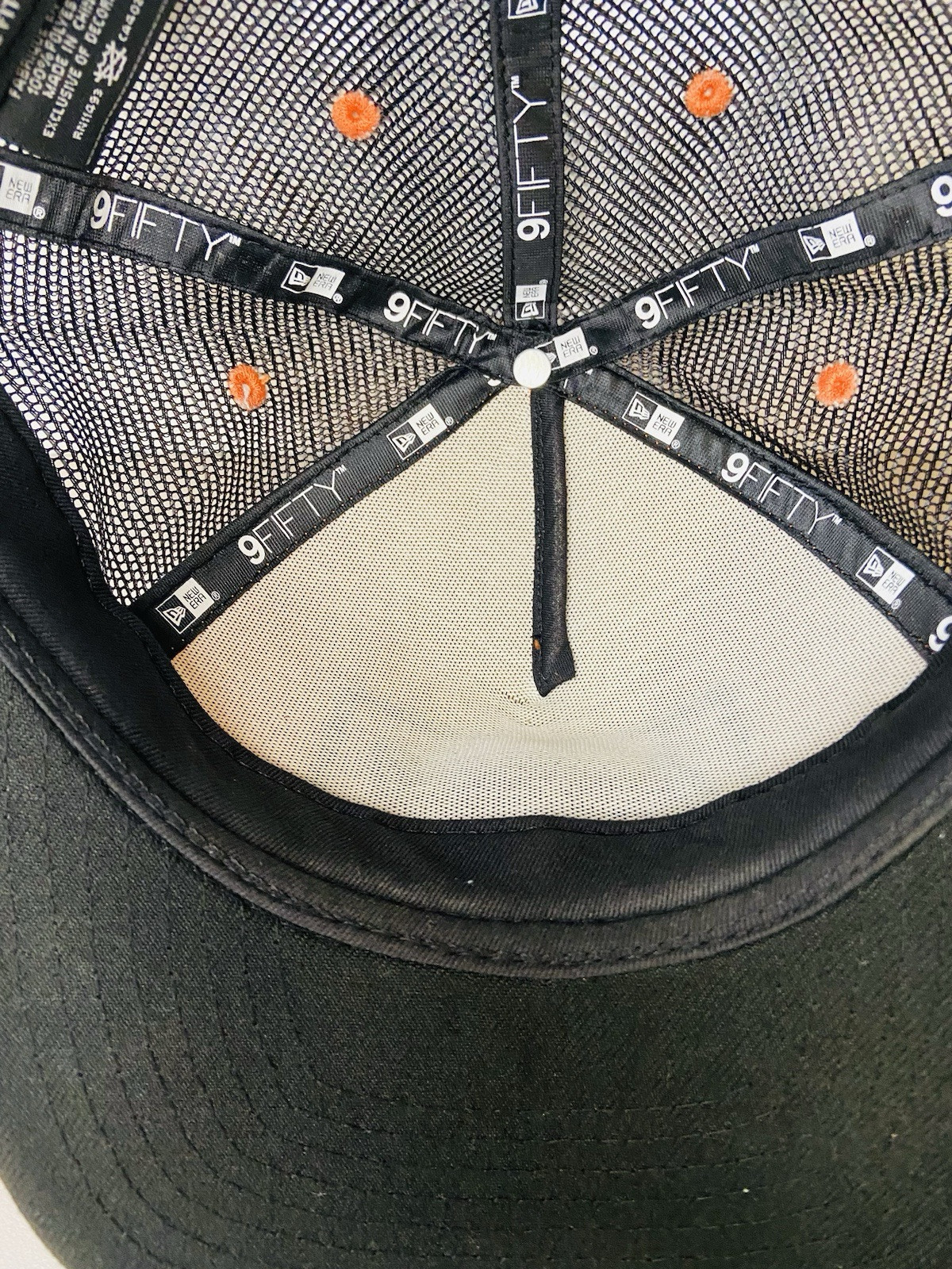 KTM MX TRUCKER CAP- BLACK/ORANGE Used Nice