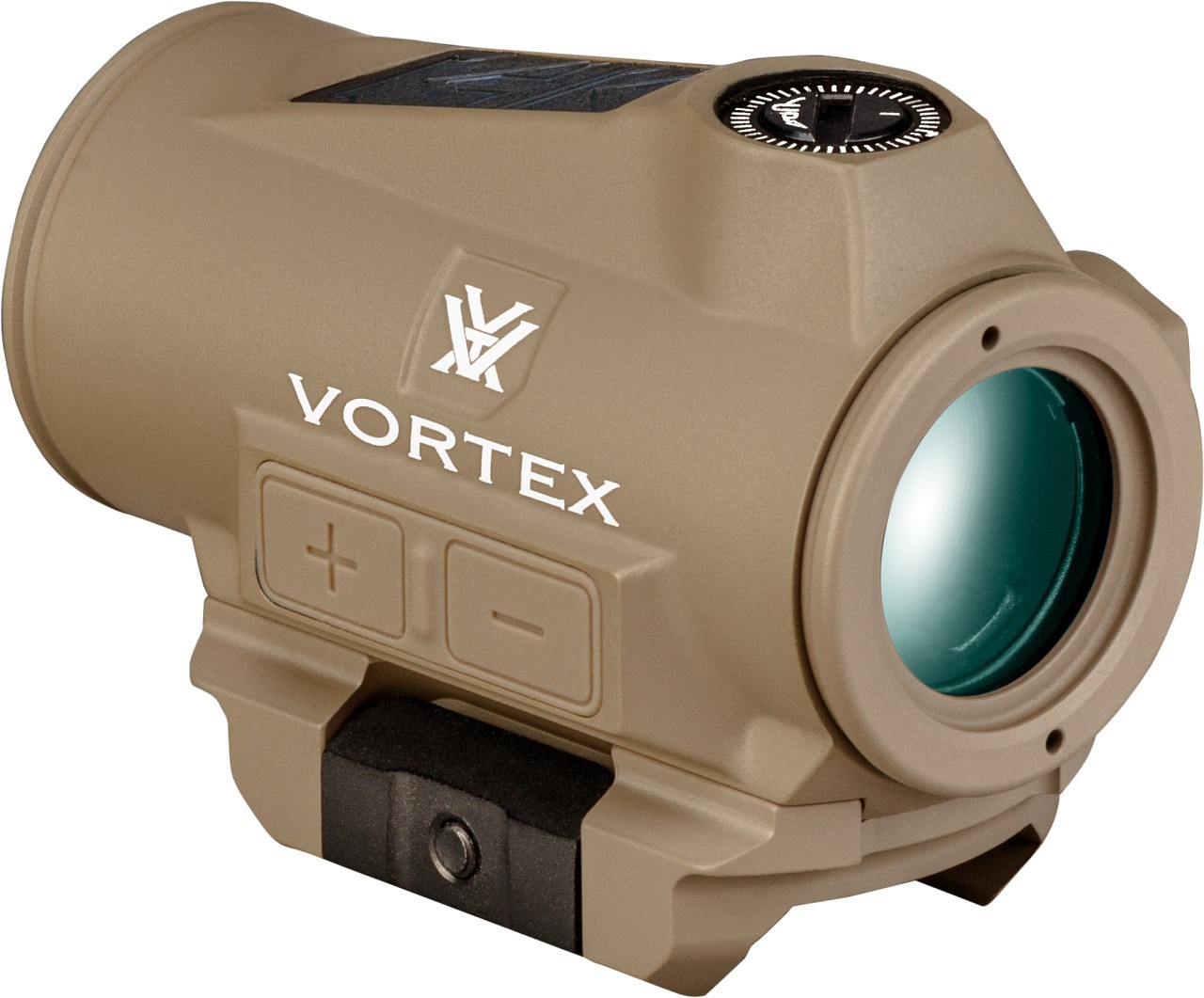Vortex Crossfire II Solar 2 MOA Red Dot Sight - Tan (CF2-RD2-SLR-T)