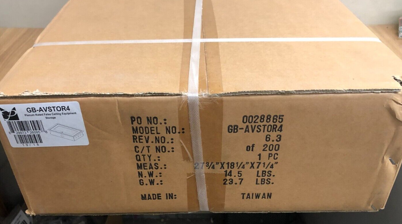 Premier Mounts GB-AVSTOR4 False Ceiling Equipment Storage