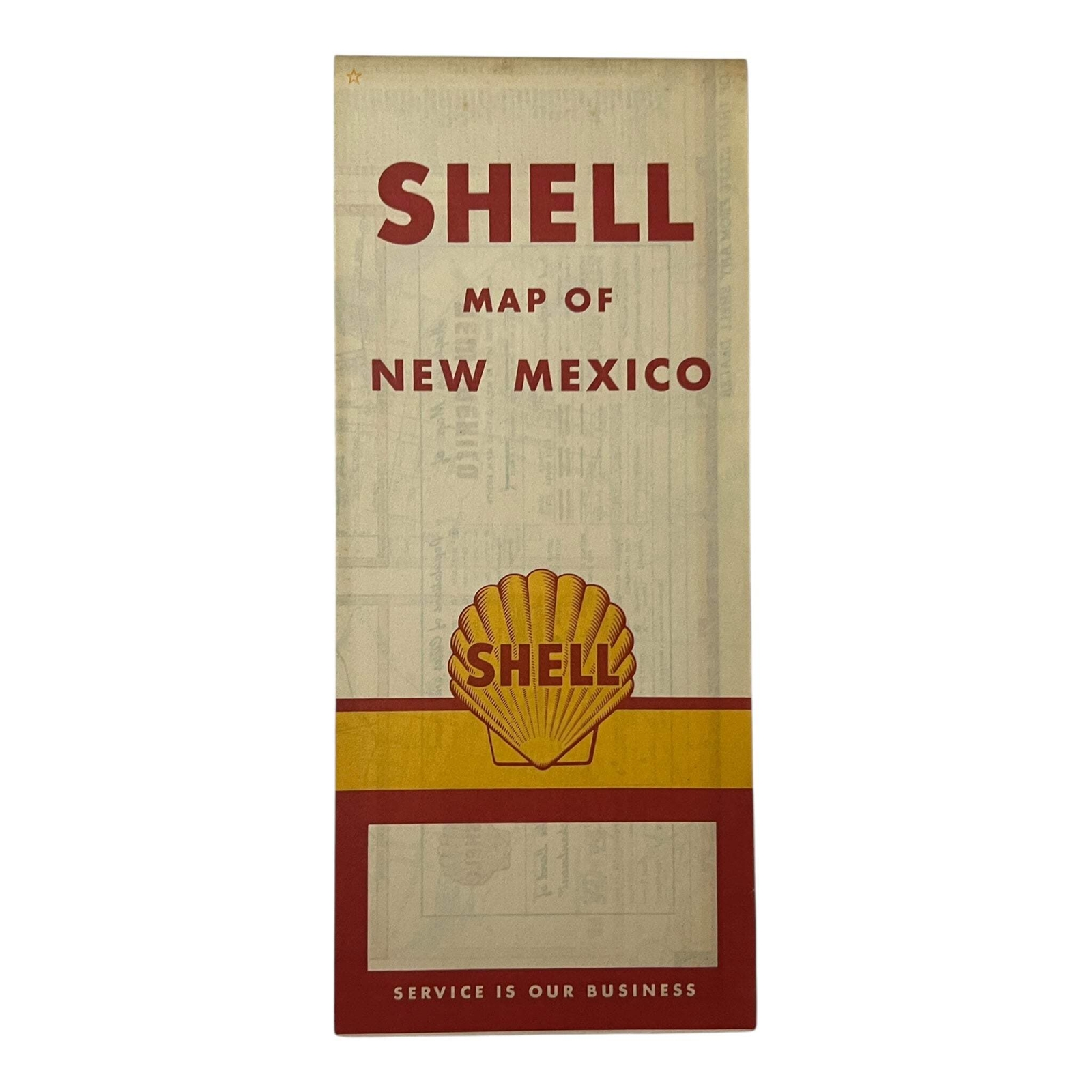 Map - Shell Map of New Mexico