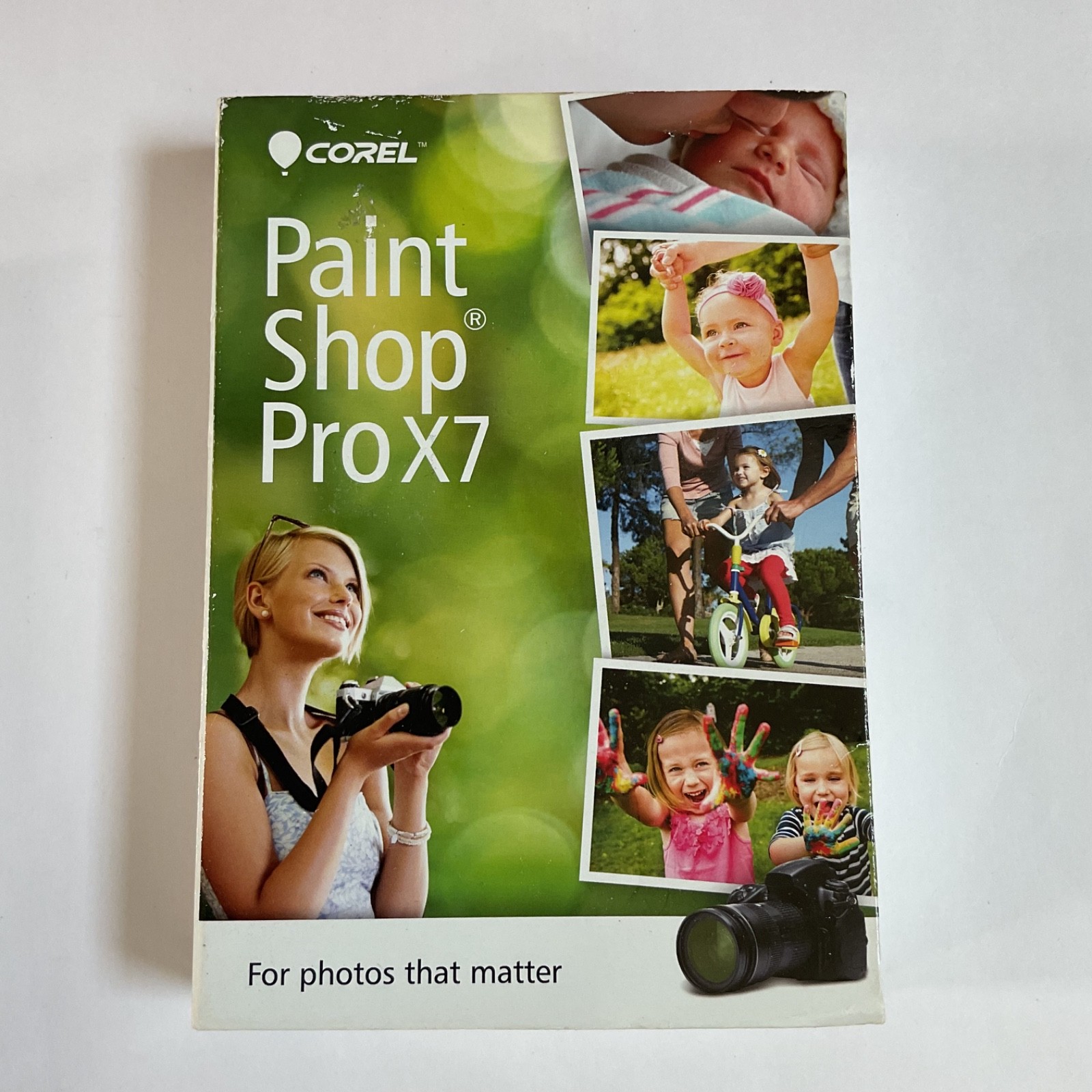 Corel Paint Shop Pro X7 Complete Photo Editing 2014 RARE COMPLETE IN BOX