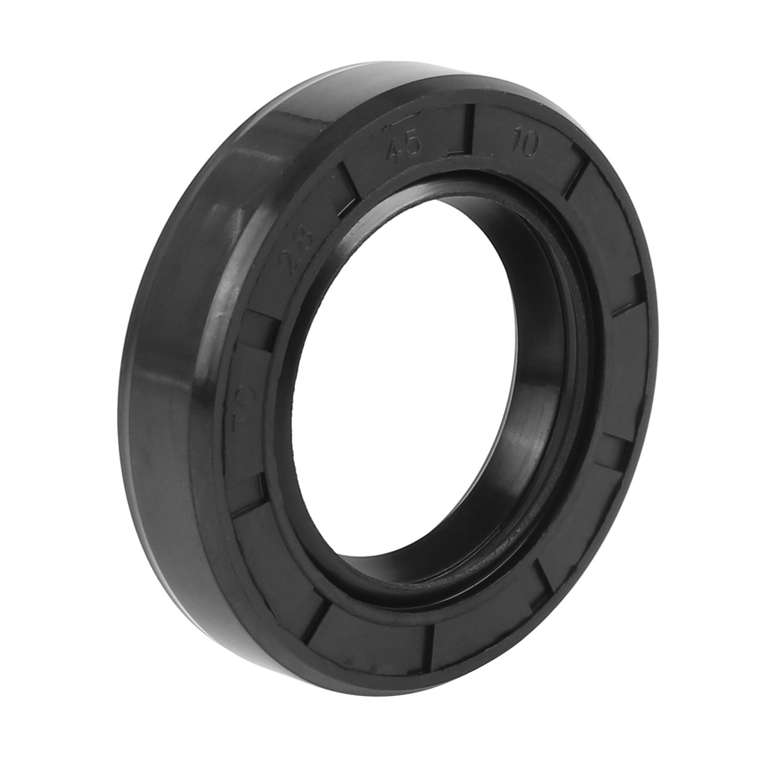 28mm x 45mm x 10mm Rubber Double Lip TC Type Oil Shaft Seal
