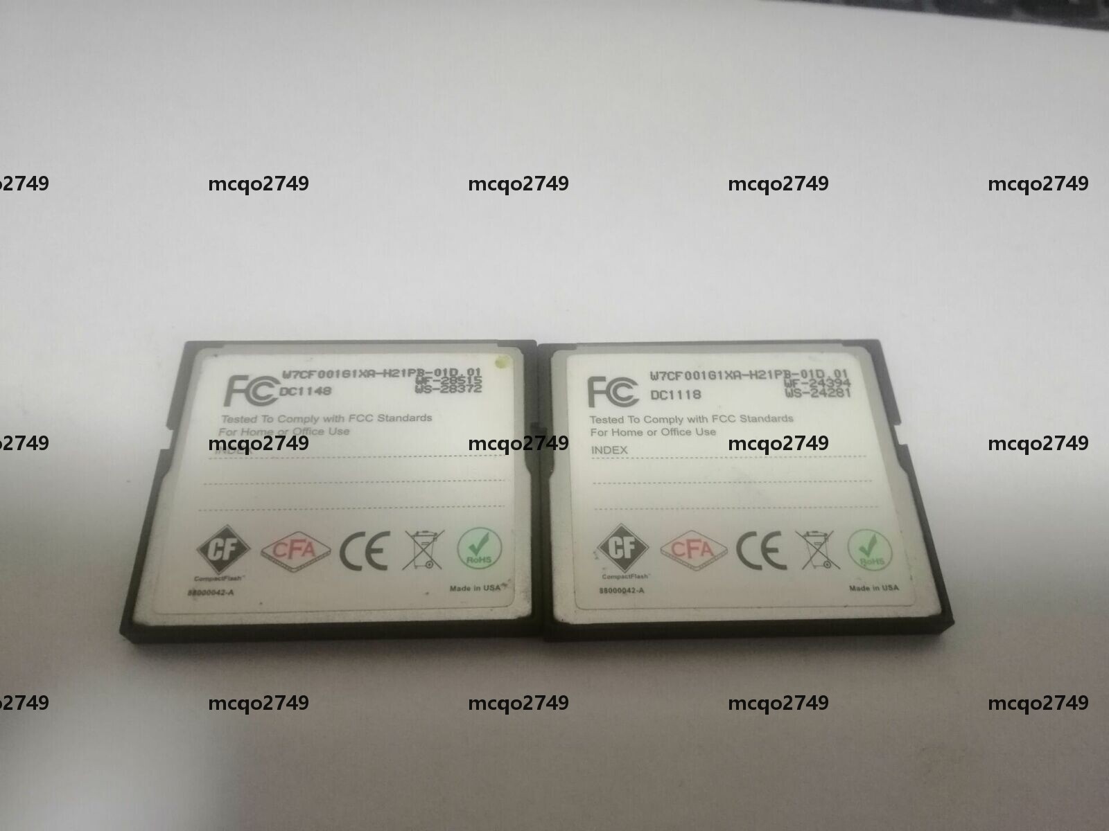 2PCS WINTEC Industrial grade 1GB CF Compactflash CARD