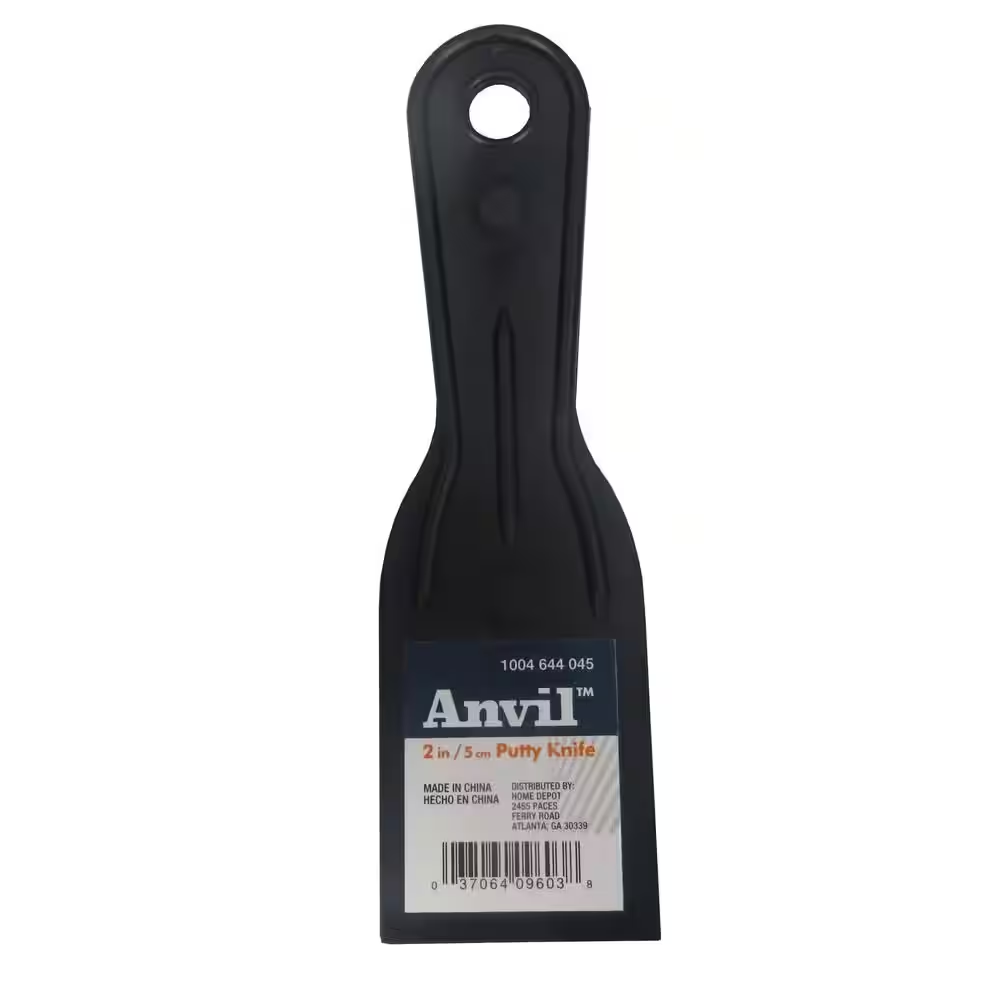 2 In. Plastic Paint Scraper Putty Knife