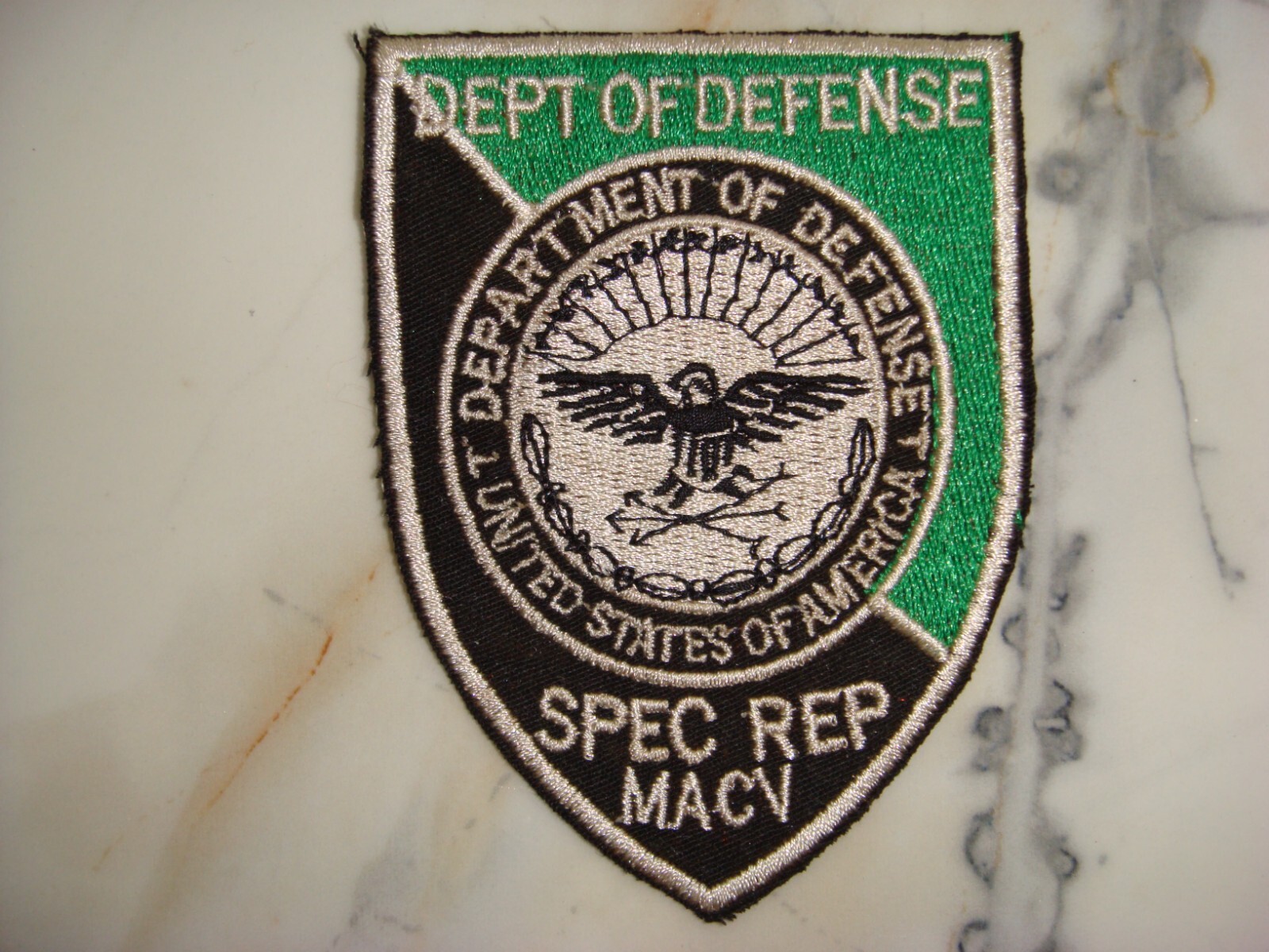 US MACV DEPT OF DEFENSE MILITARY ASSISTANCE COMMAND, VIETNAM WAR PATCH