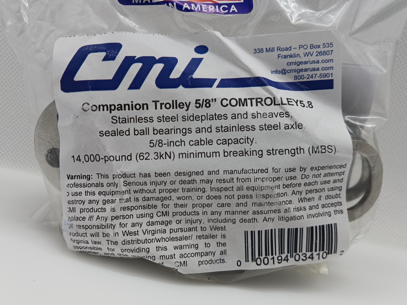 CMI Companion Trolley 5/8 Comtrolley