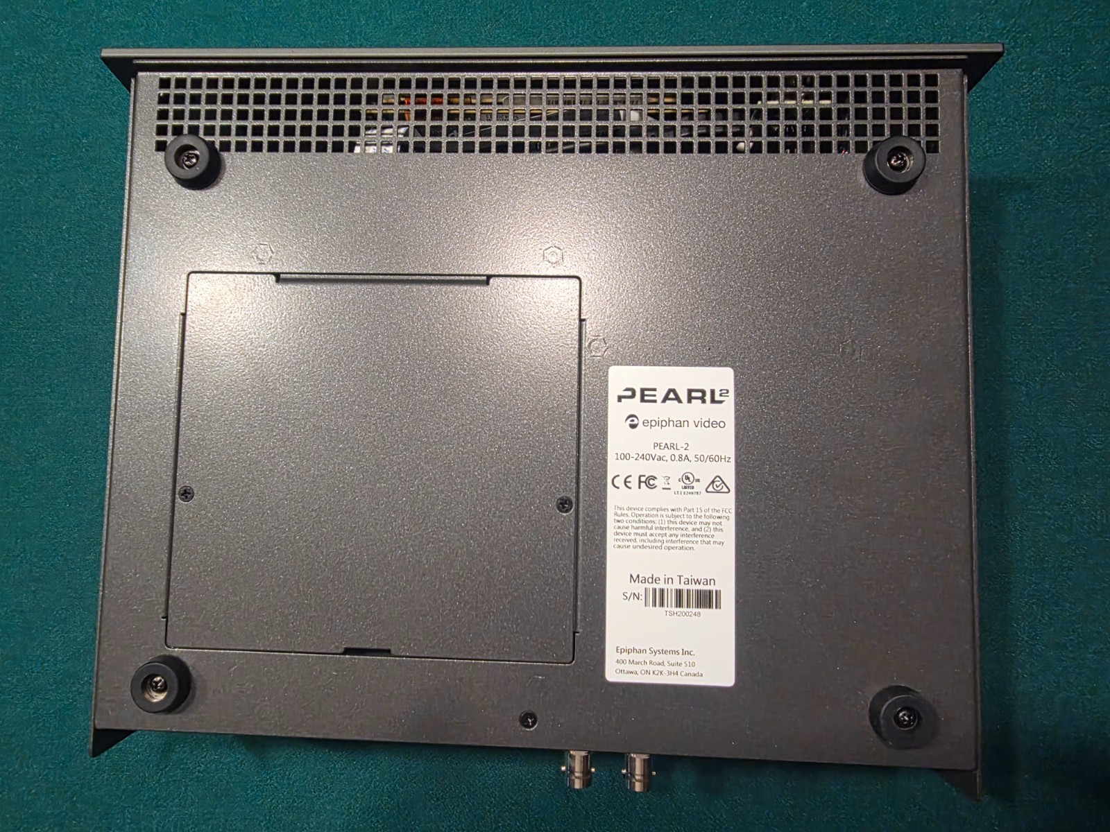 Epiphan Pearl-2 with 4k add-on HDMI/SDI Encoder - Working - Includes Hard Case