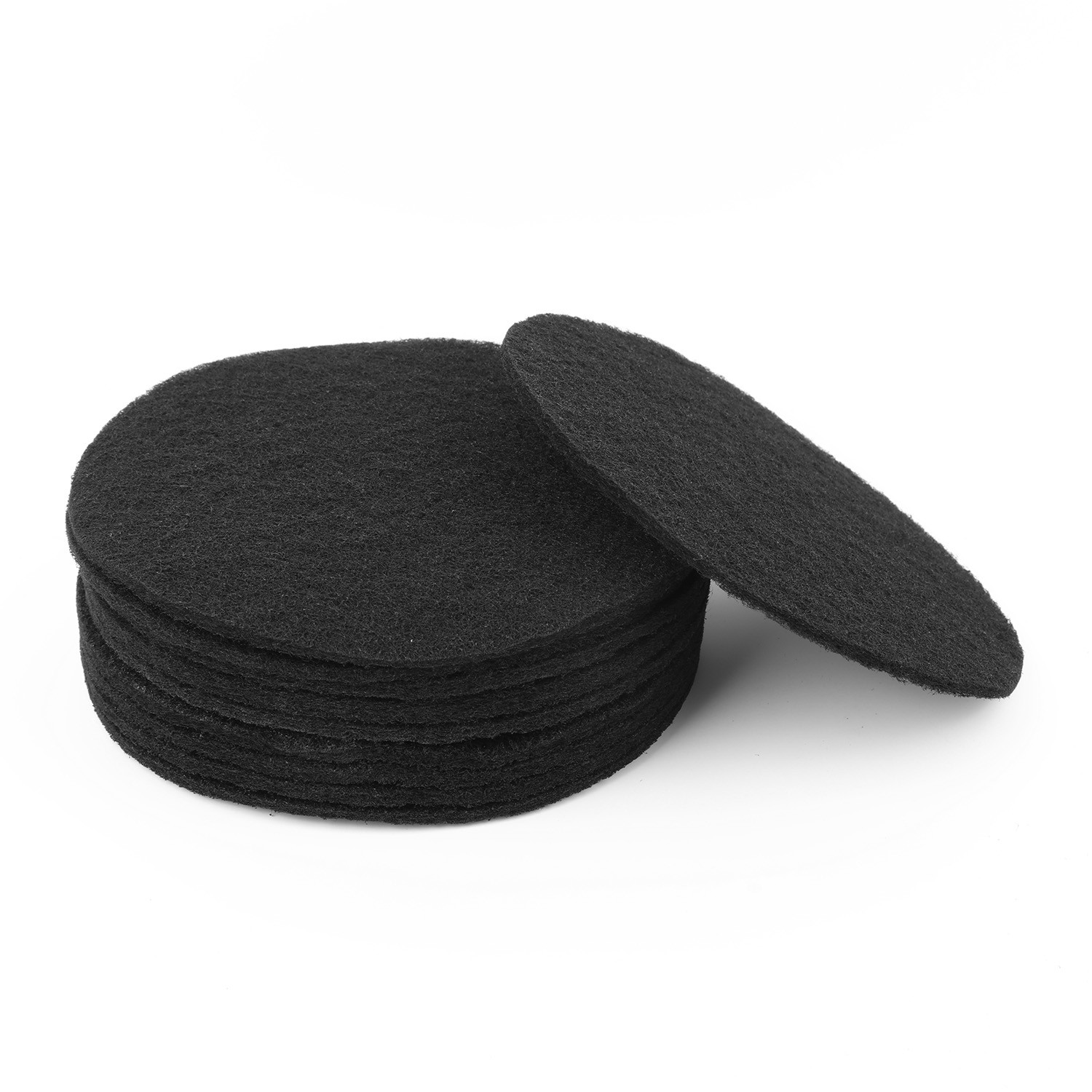 Universal Round Charcoal Filter Extra Thick 0.4" Durable For Kitchen Compost Bin
