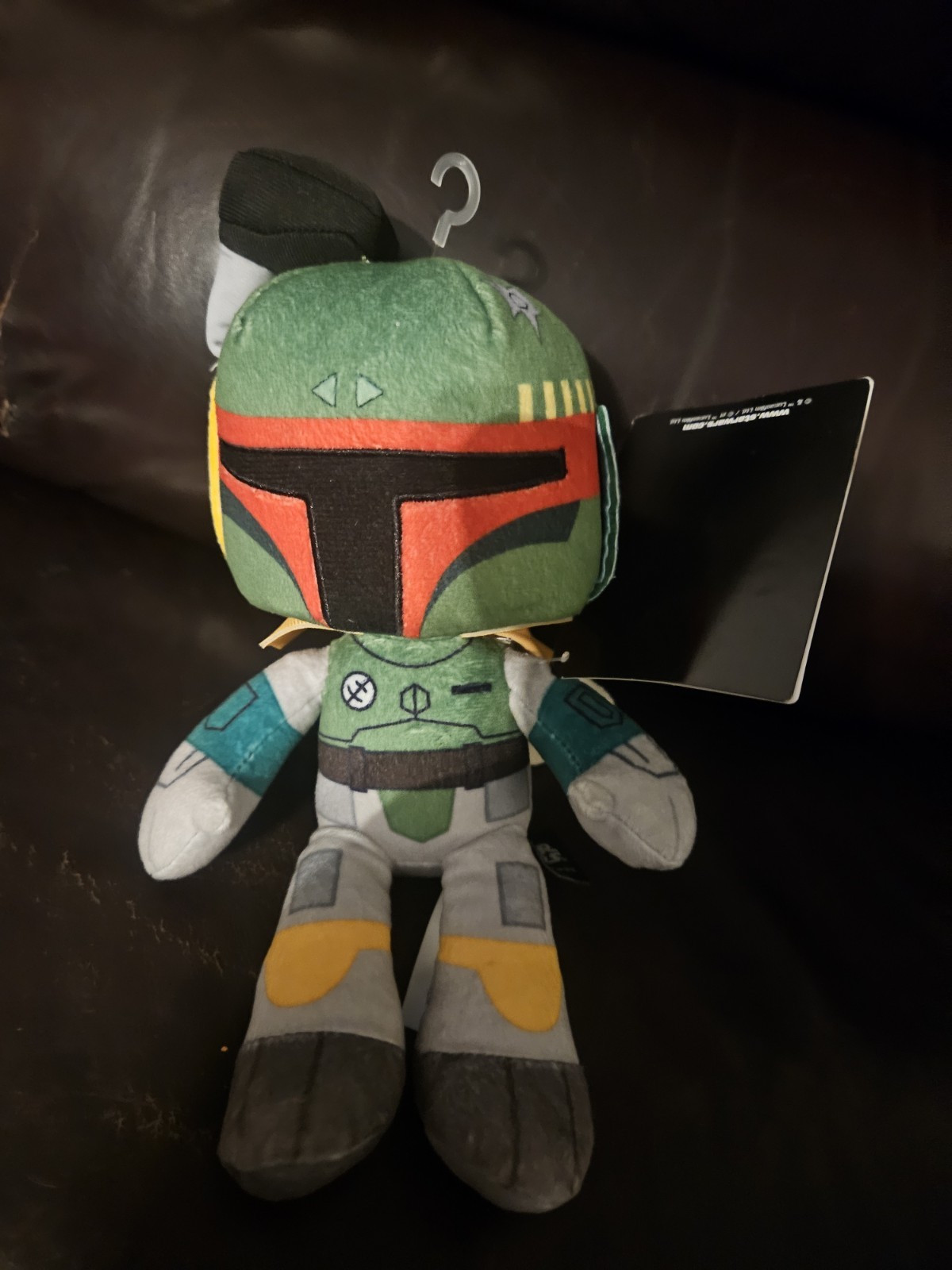 NWT Disney 100 Mattel Star Wars Boba Fett Plush Toy 8-inch Collectible Doll