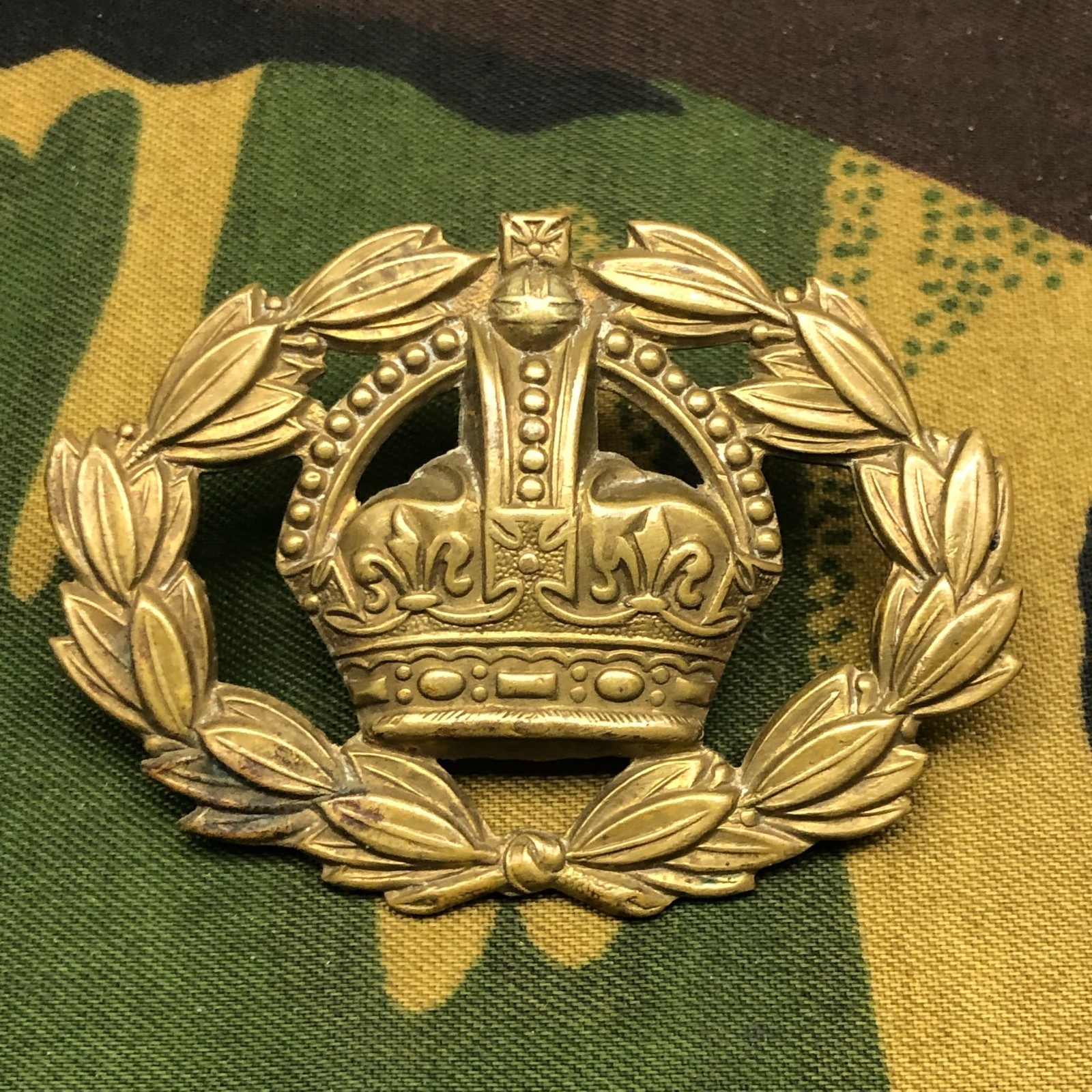 Warrant Officer Original British Army Badge