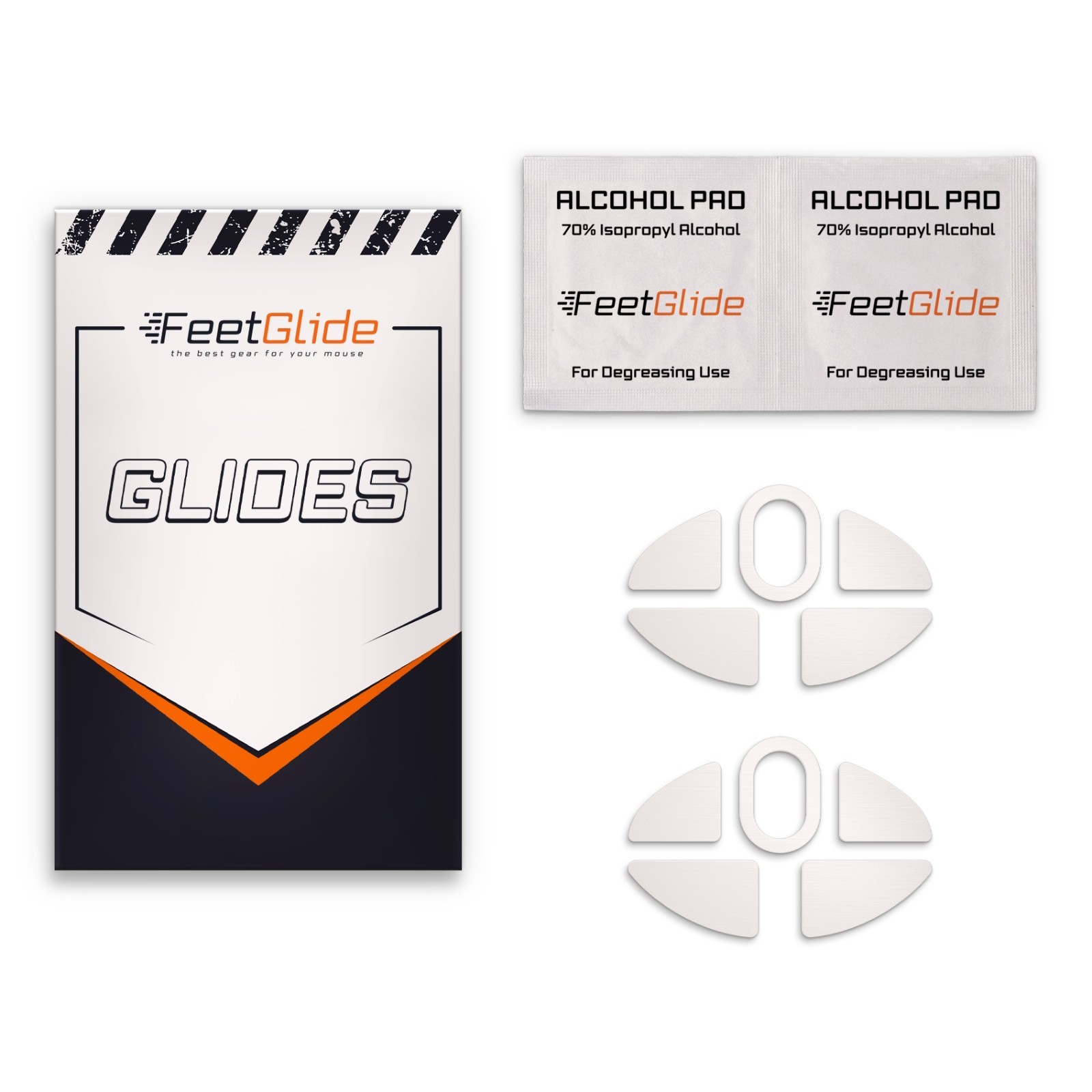 FeetGlide Skates for Attack Shark R5 Ultra Replacement Mouse Feet PTFE