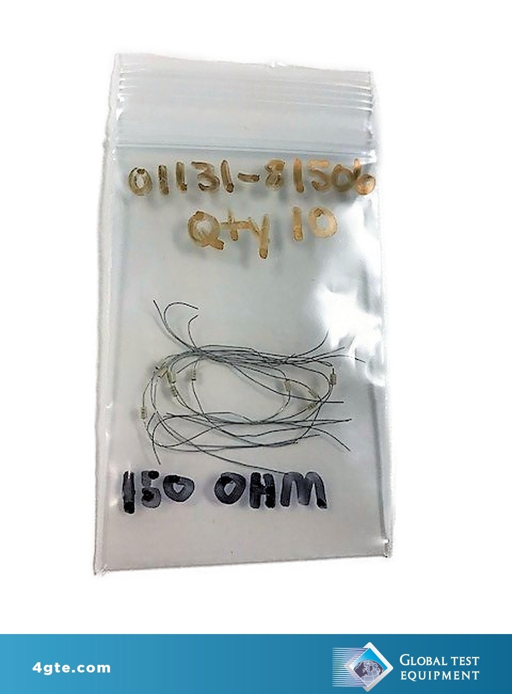 Agilent Keysight 01131-81506 150 Ohm Resistor Lot of 10