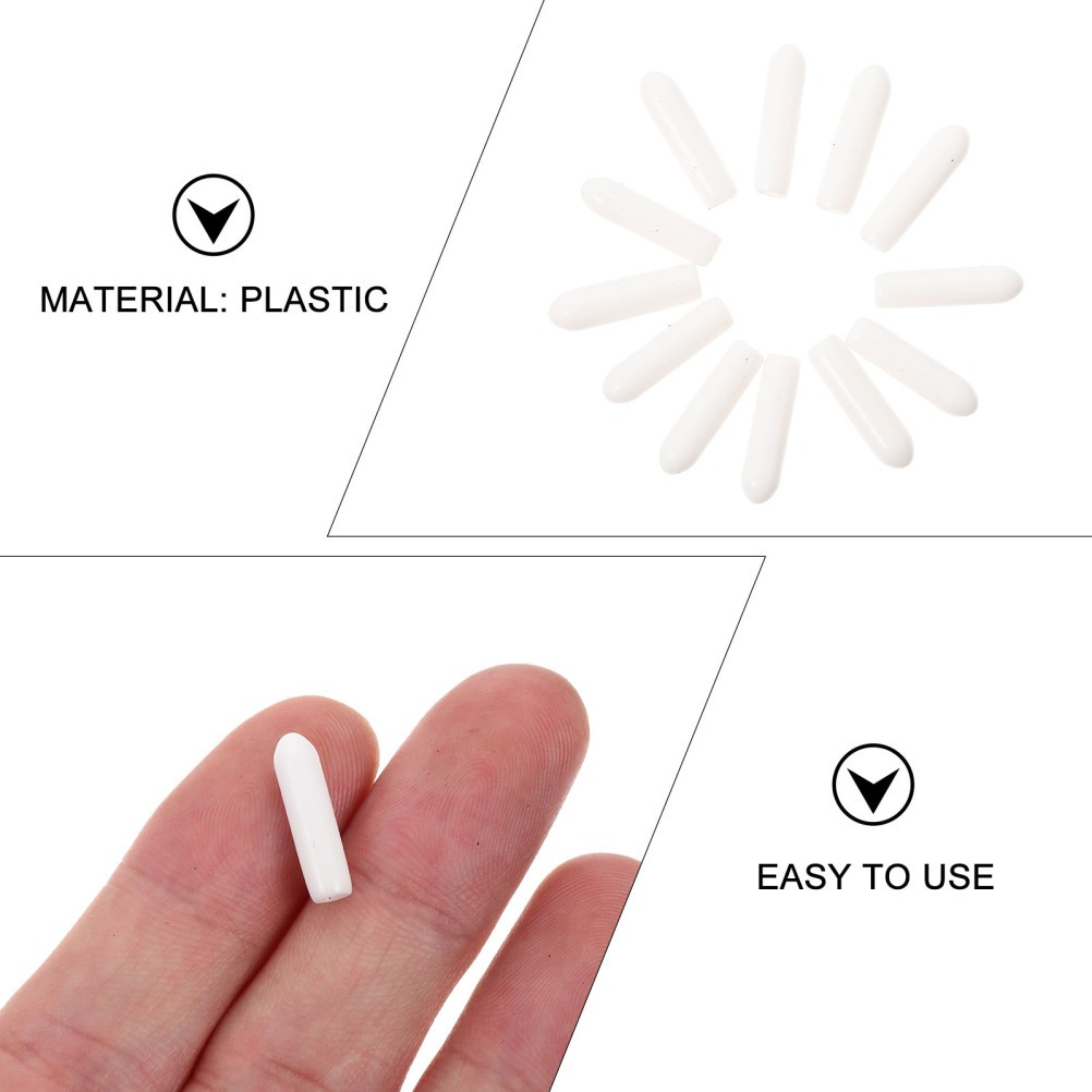 300 Pcs Clothes Wire Hanger End Tips Cap for Hangers Caps Protective