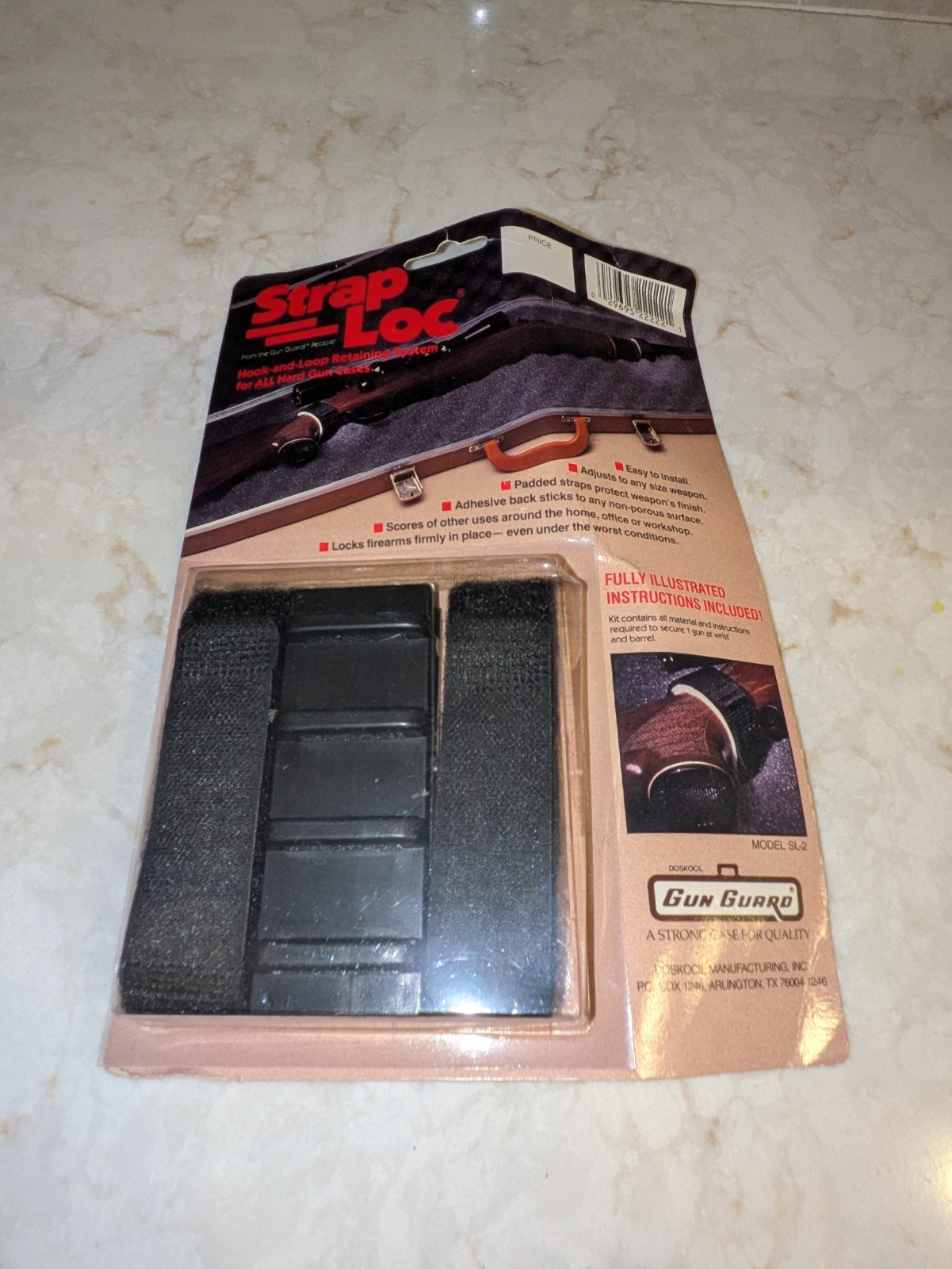 New Gun Guard Strap Loc Hook-and-Loop Retaining System (Model SL-2)