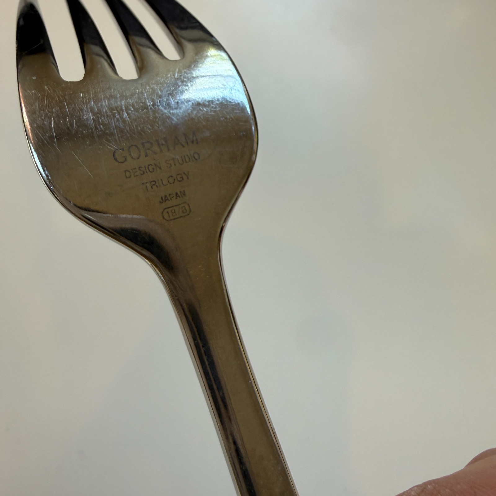 Gorham TRILOGY Stainless 18/8 Design Studios Glossy Silverware CHOICE Flatware
