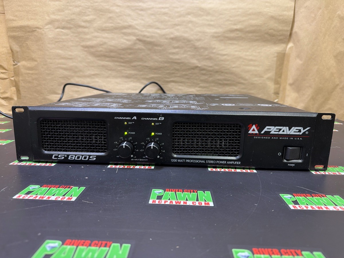 PEAVEY CS800S rack gear power amplifier (R7A016052)