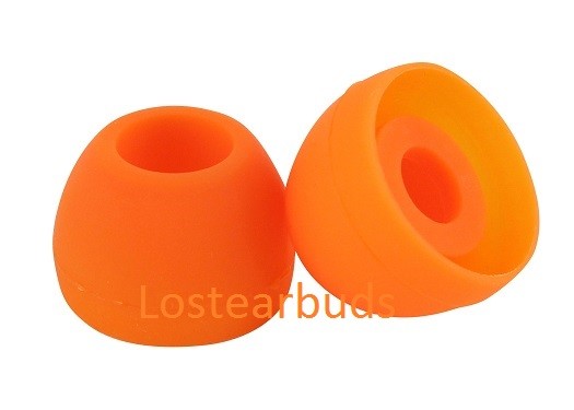 Replacement Earbud Tips Orange Small Medium Large 18 PAIRS Free Shipping