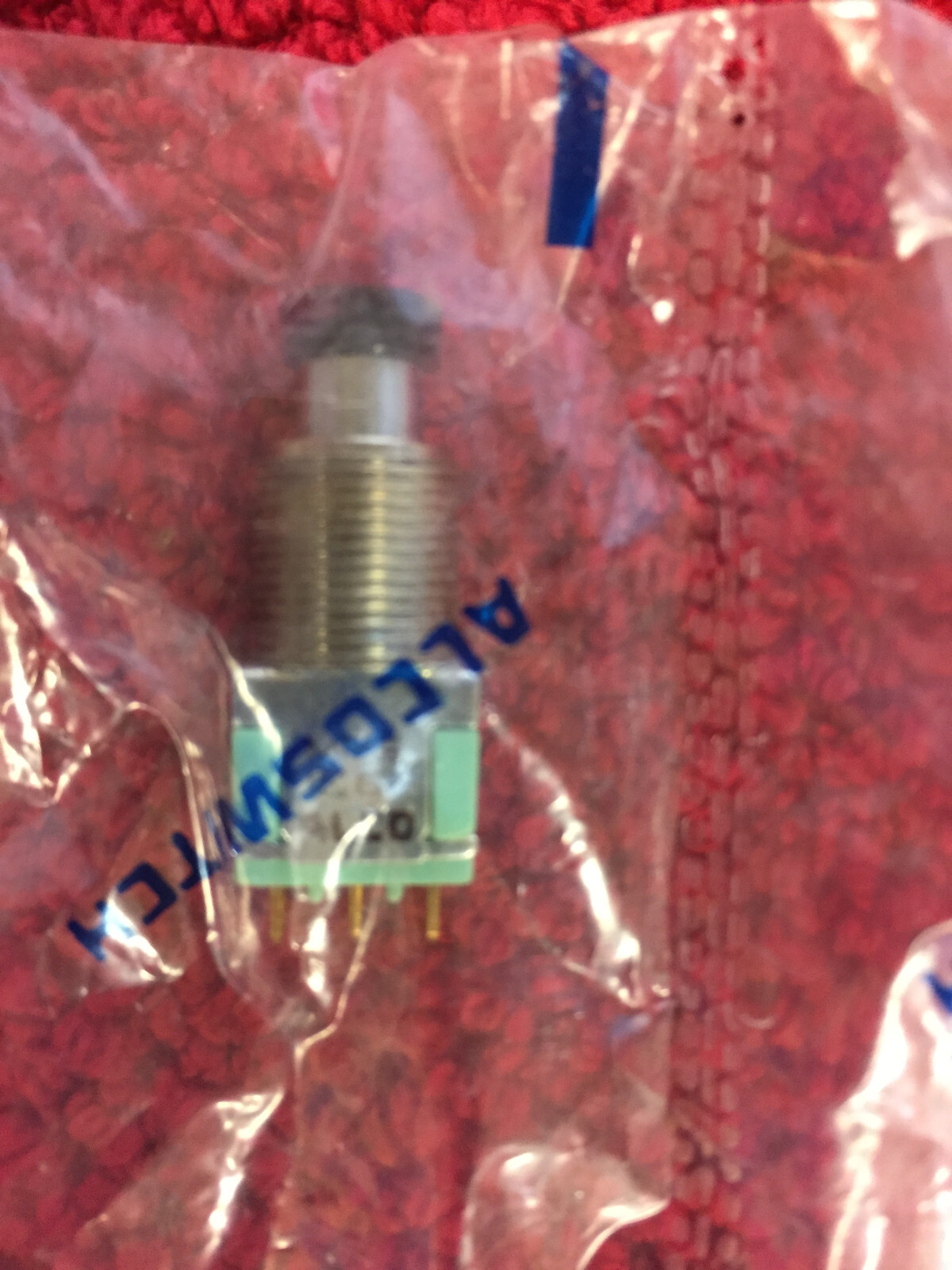MPG-106-F 5-1437567-0 Pushbutton Switches SPDT STR PNL LUG PB SWITCH ALCOSWITCH