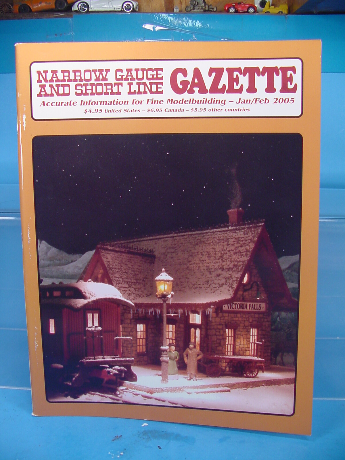 On3,On30,SN3,HOn3 NARROW GAUGE AND SHORT LINE GAZETTE MAGAZINE JAN/FEB 2005