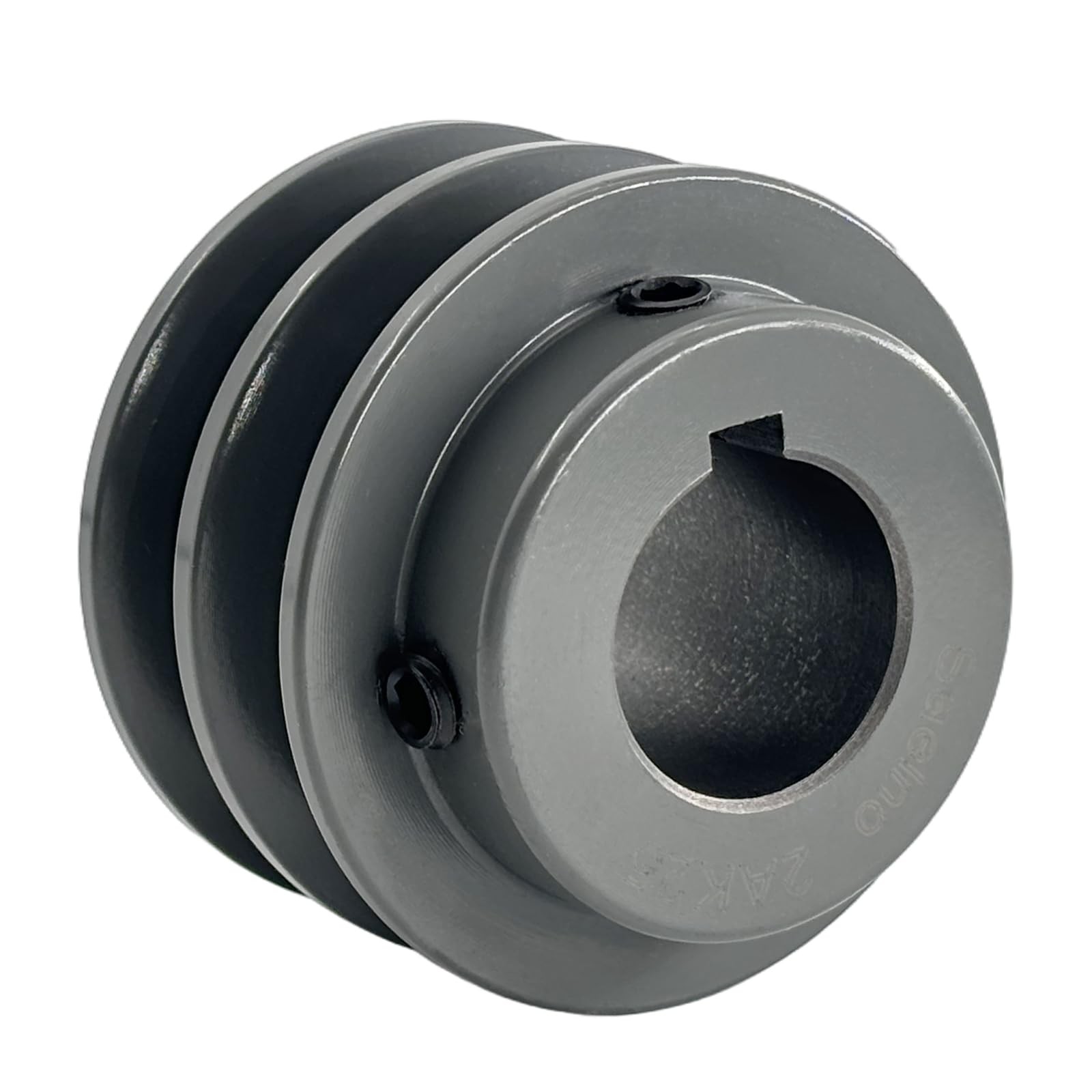 2AK25-1 Double Groove V Belt Pulley 1 inch bore 2.55 inch Outside Diameter,V ...