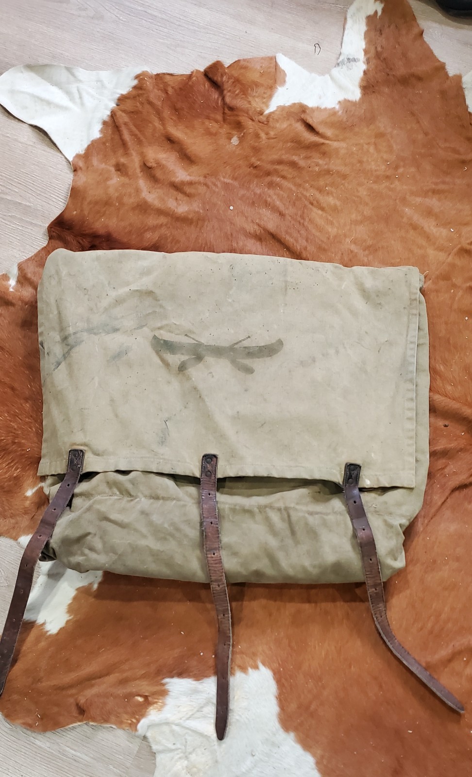 Vintage Monarch Brand Duluth Pack Canoe Bag Rucksack - No 3-20
