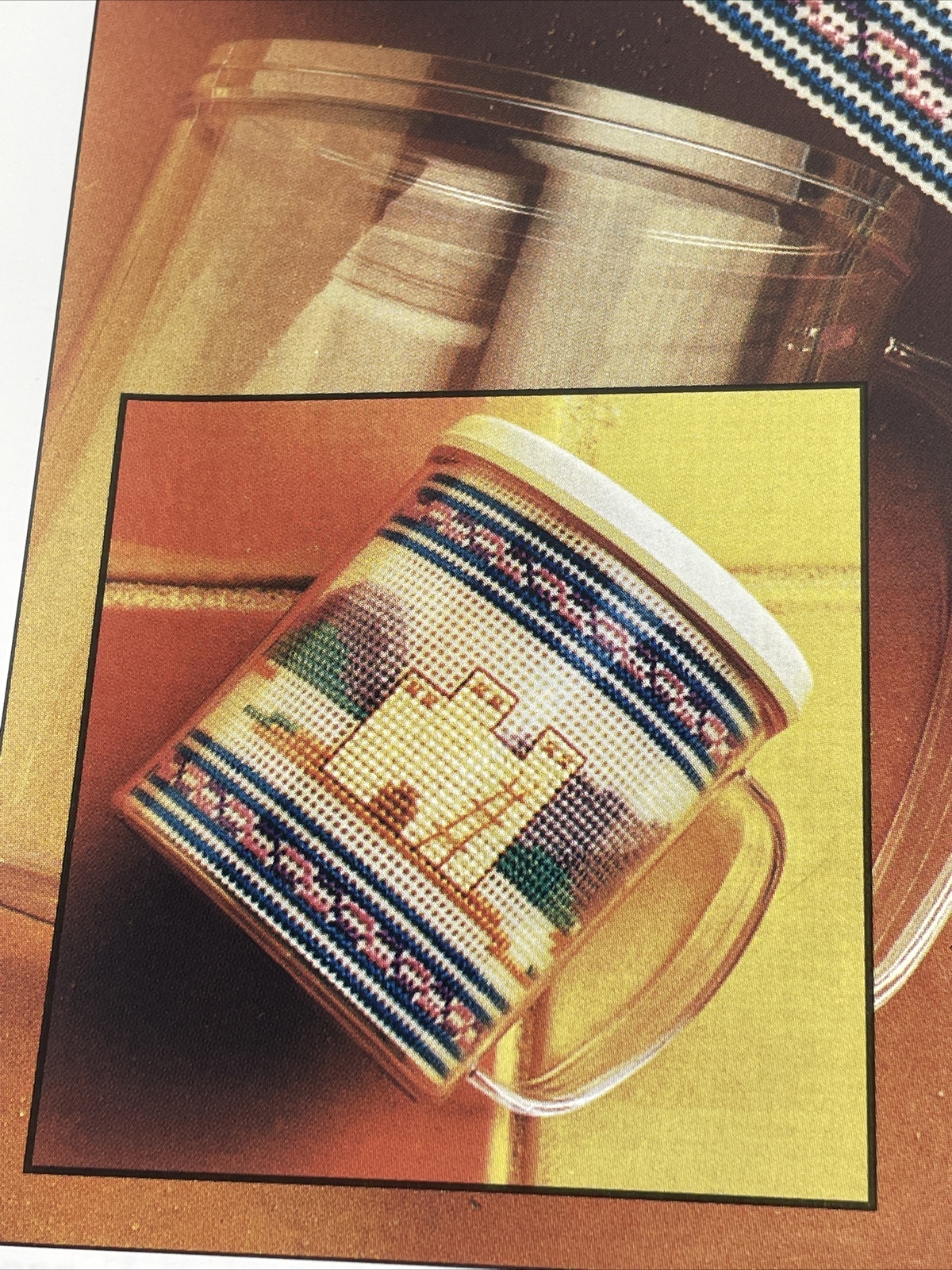 Annie's Attic Mug Insert Southwestern Plastic Canvas Pattern