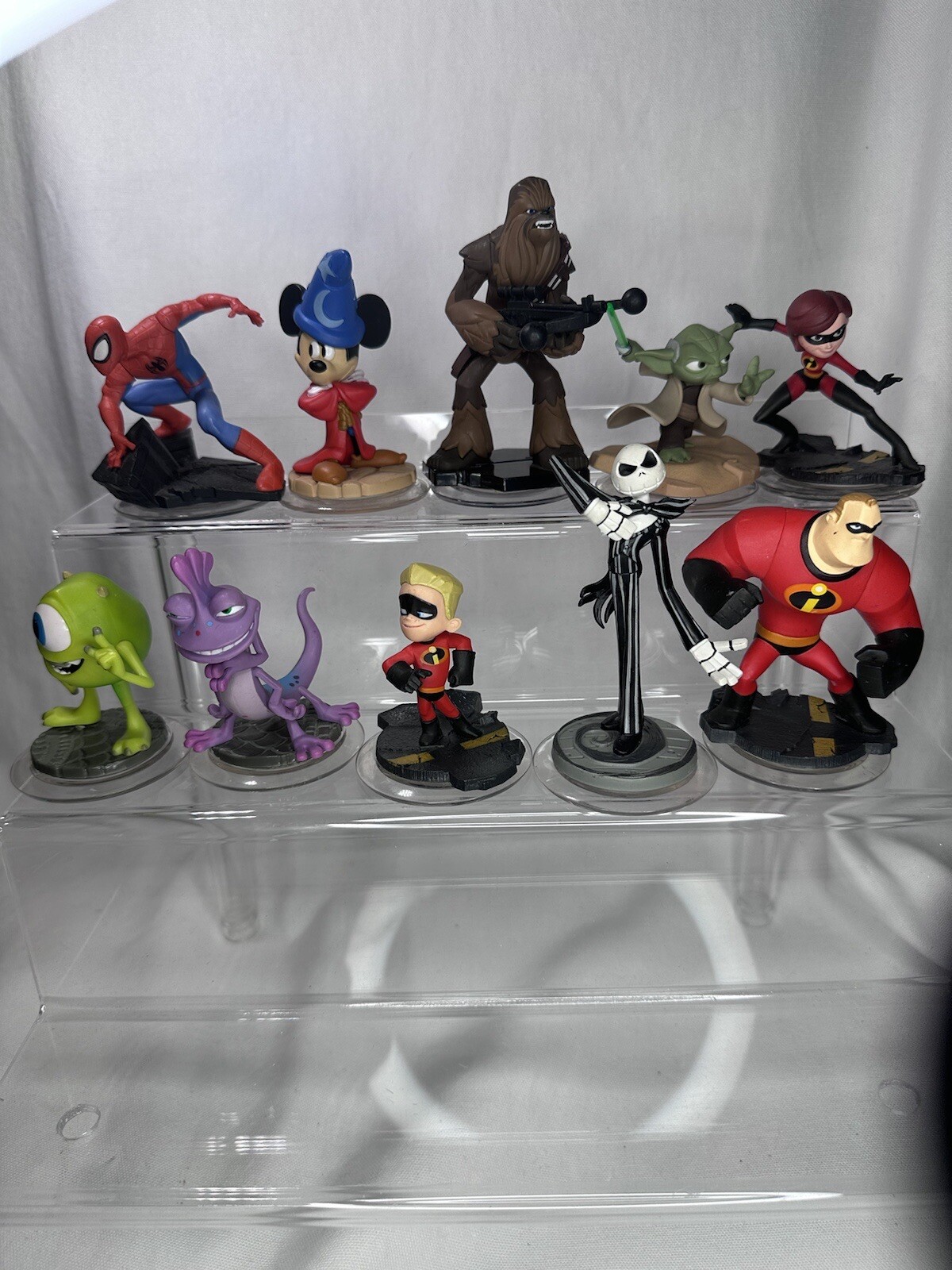 Disney Infinity Lot of 10 Figures 1.0, 2.0 and 3.0