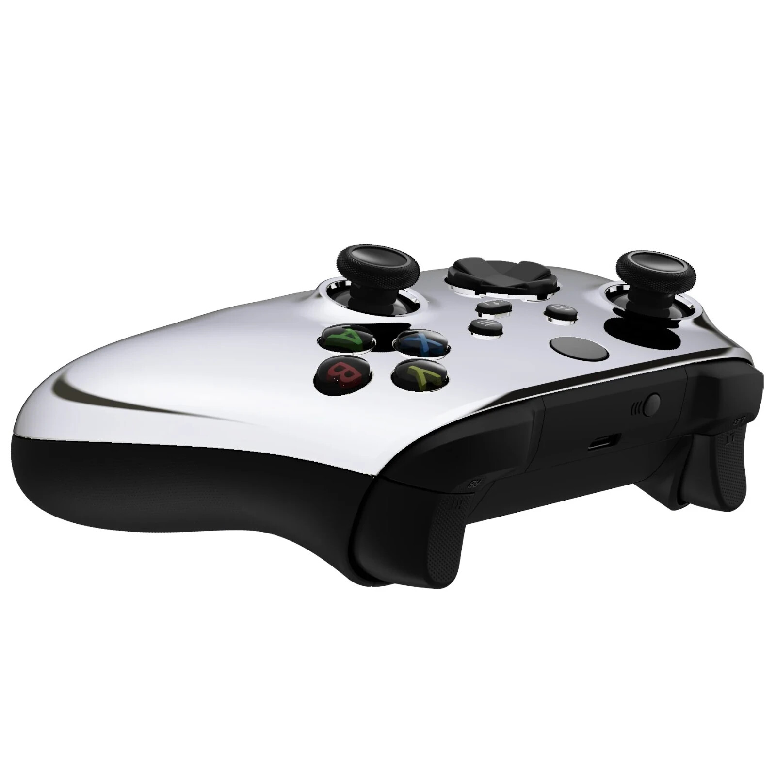 Custom Microsoft Xbox Series X / S Controller - Glossy Chrome Silver