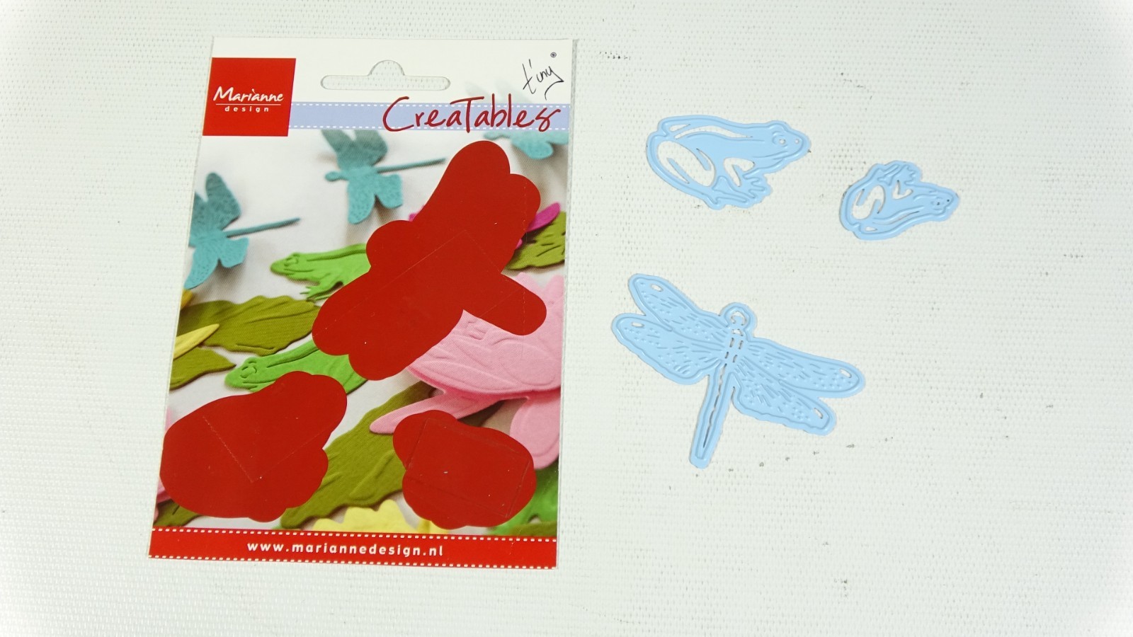 2017 Marianne Design B.V. Tiny Creatables Dies Tiny's Frog's & Dragonfly LR0461