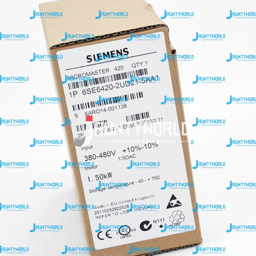 ONE Siemens 6SE6 420-2UD21-5AA1 Inverter 6SE6420-2UD21-5AA1 NEW