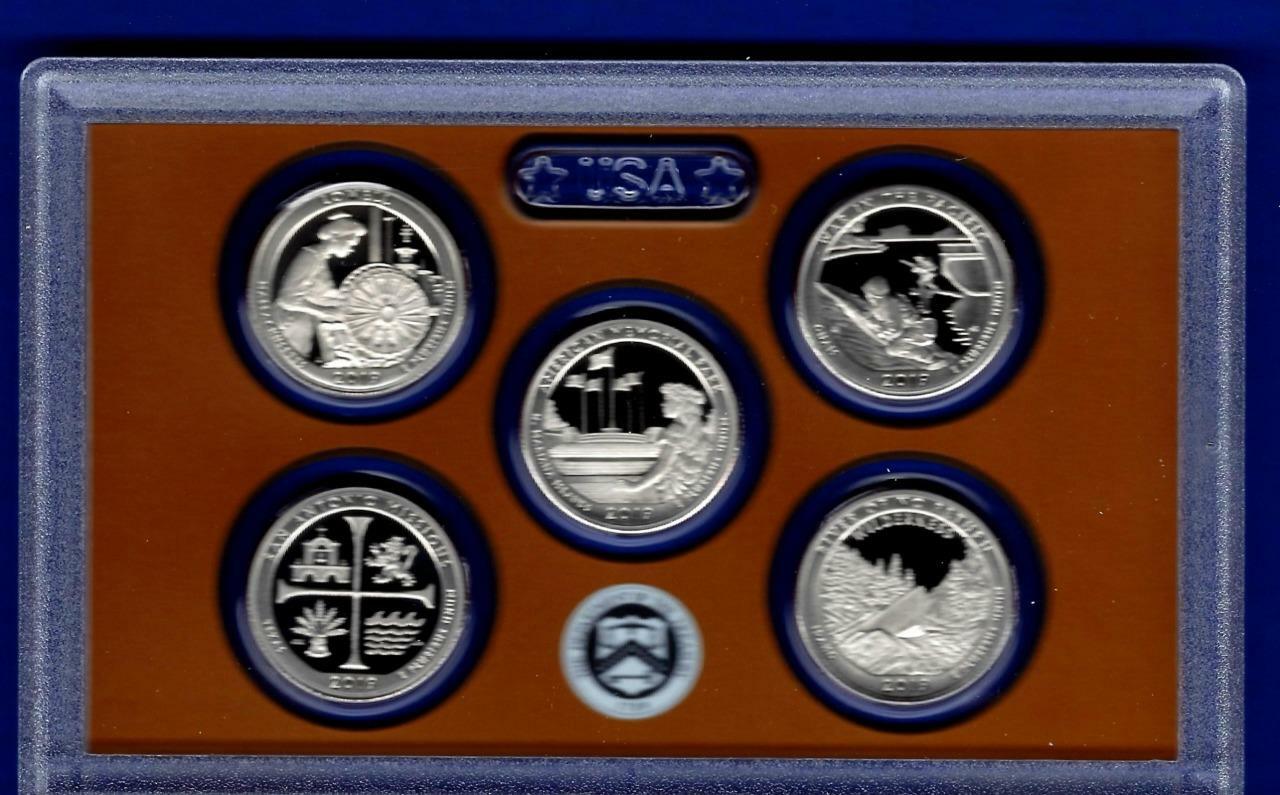 2019 S Clad Proof Quarter Set - NO Box/COA IN STOCK