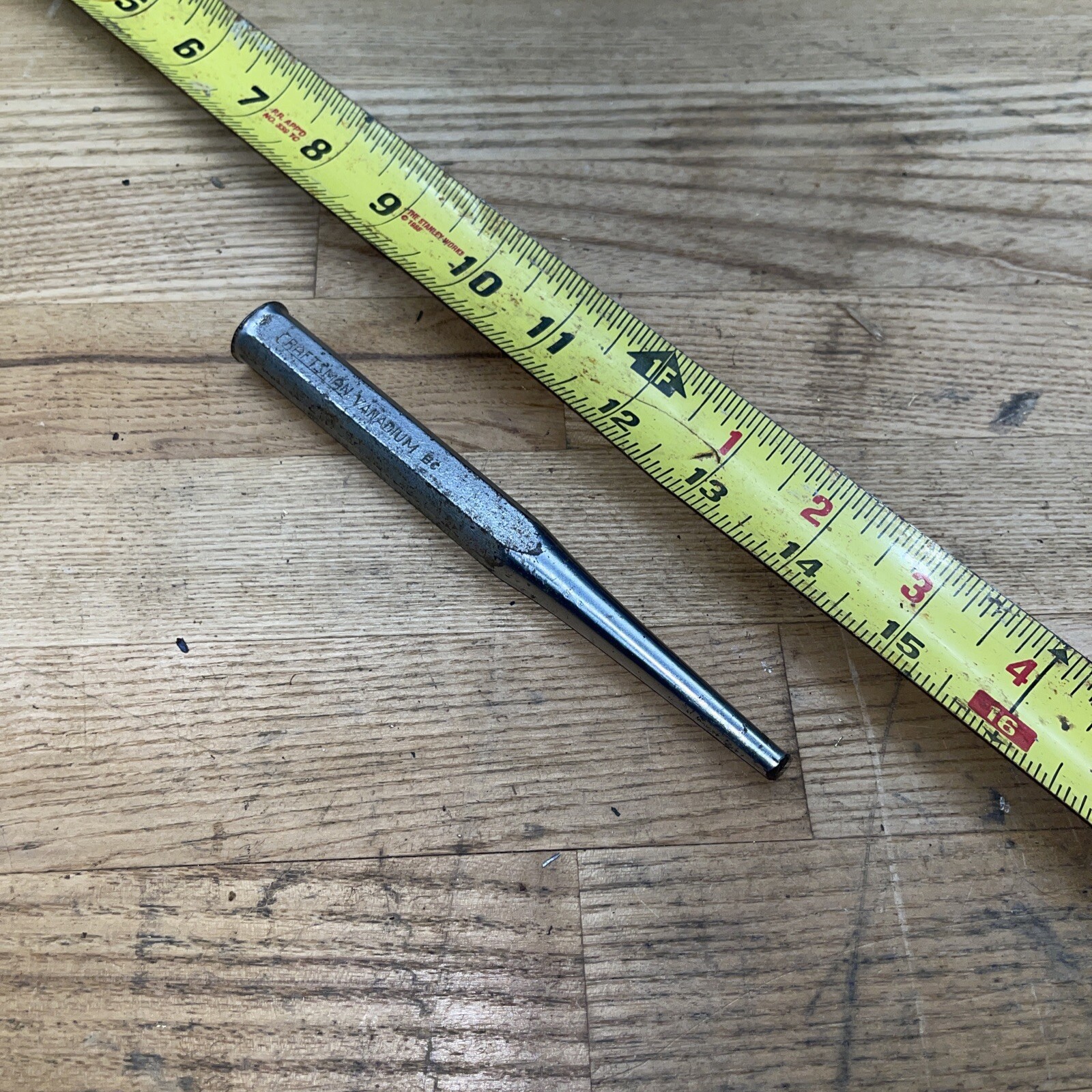 Vintage Sears Craftsman USA Vanadium Line Up Punch Underline BC