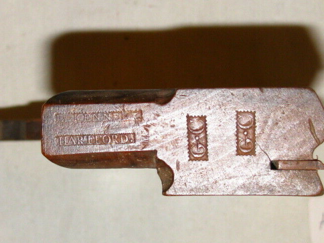 Molding Plane - Quirk, Ogee, - L. Kennedy, Hartford - 3/8