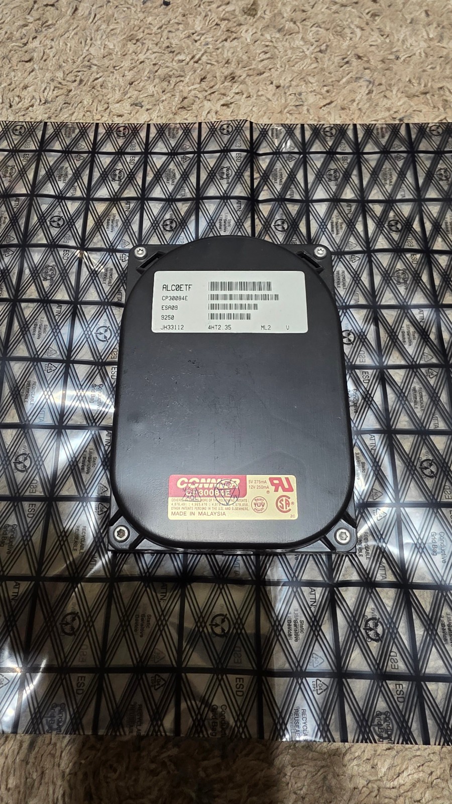 Conner CP30084E IDE 40pin for Apple Compaq HP Retro Computer