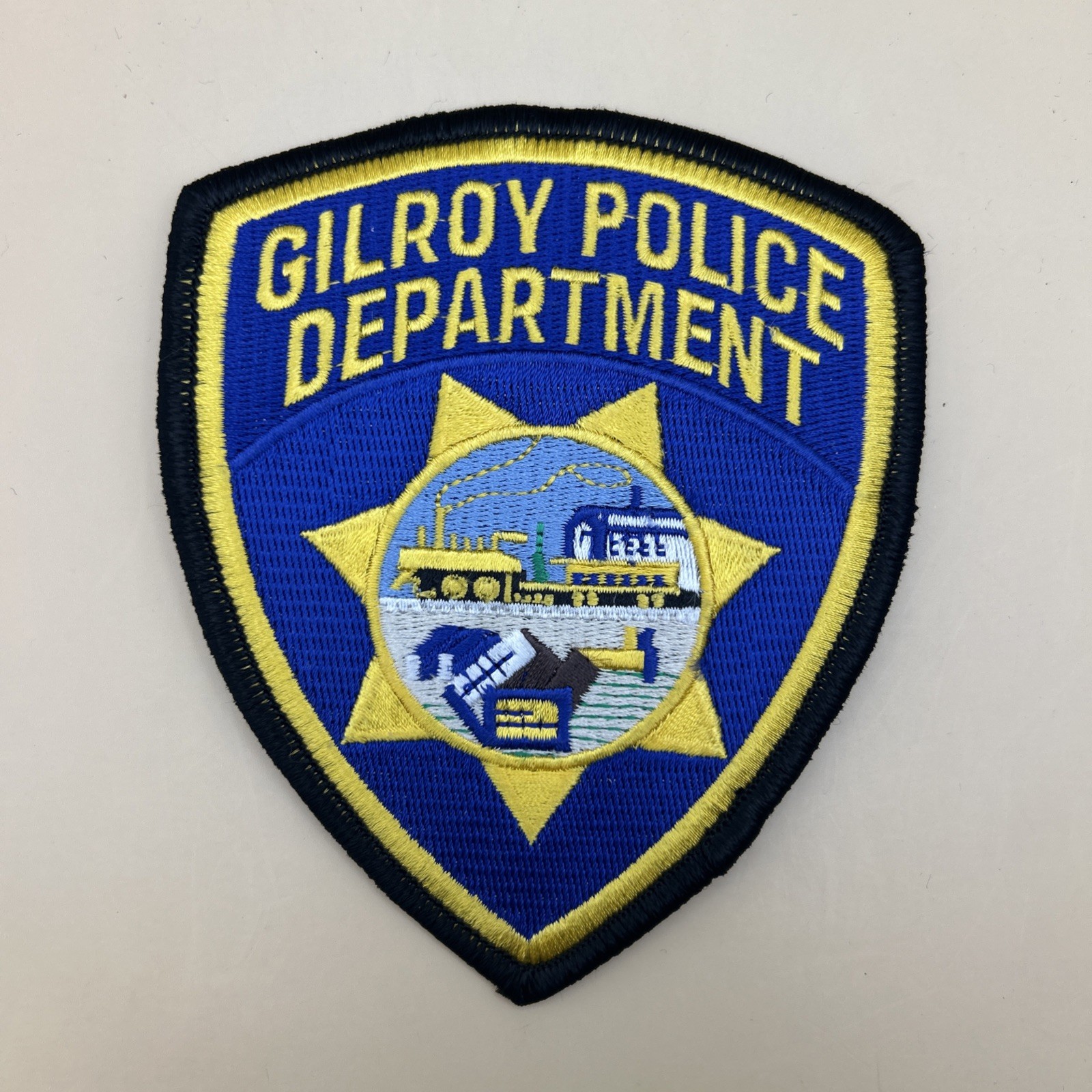 Gilroy California Police Department Patch