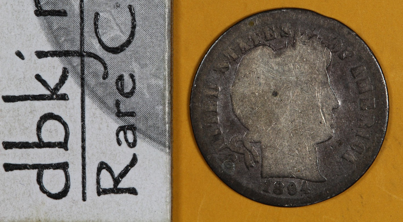1894 (P) - Liberty Head "Barber" Silver Dime 10¢ - G  Good dbkjB