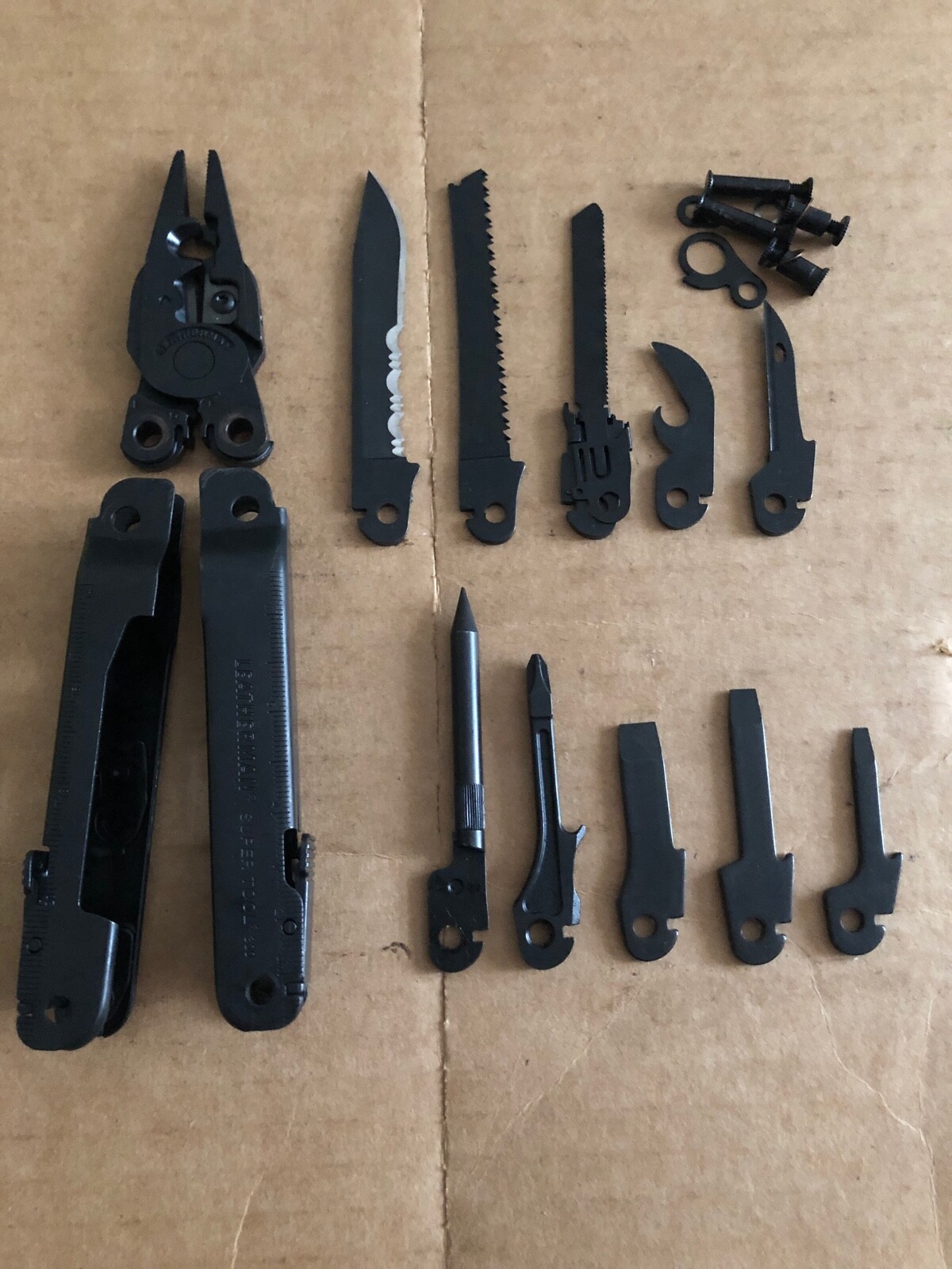 Leatherman Parts Mod Replacement  Super Tool 300 EOD Black  multi-tool genuine