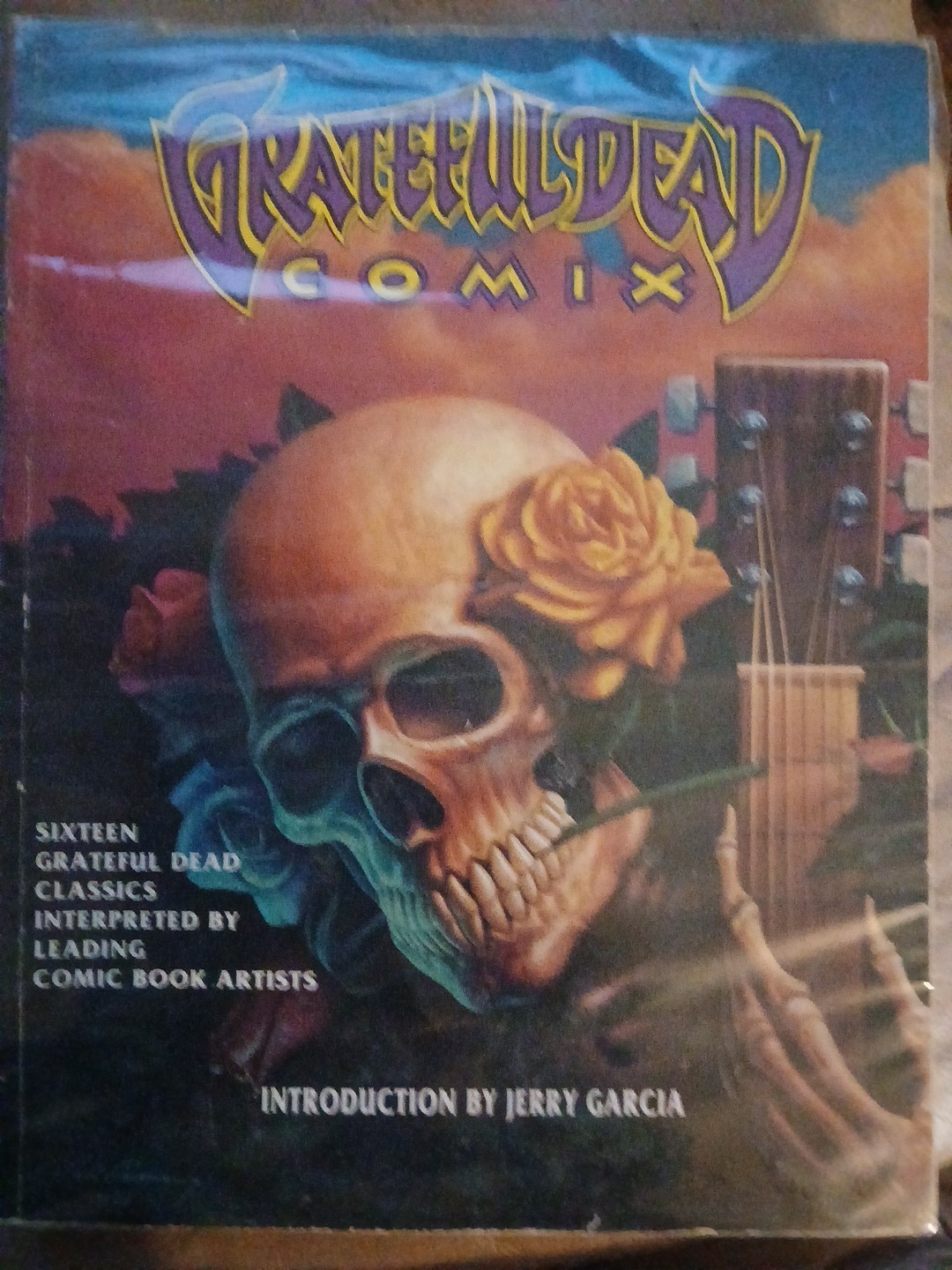 Grateful Dead Jerry Garcia Comix Book Vintage 1991 1st Edition