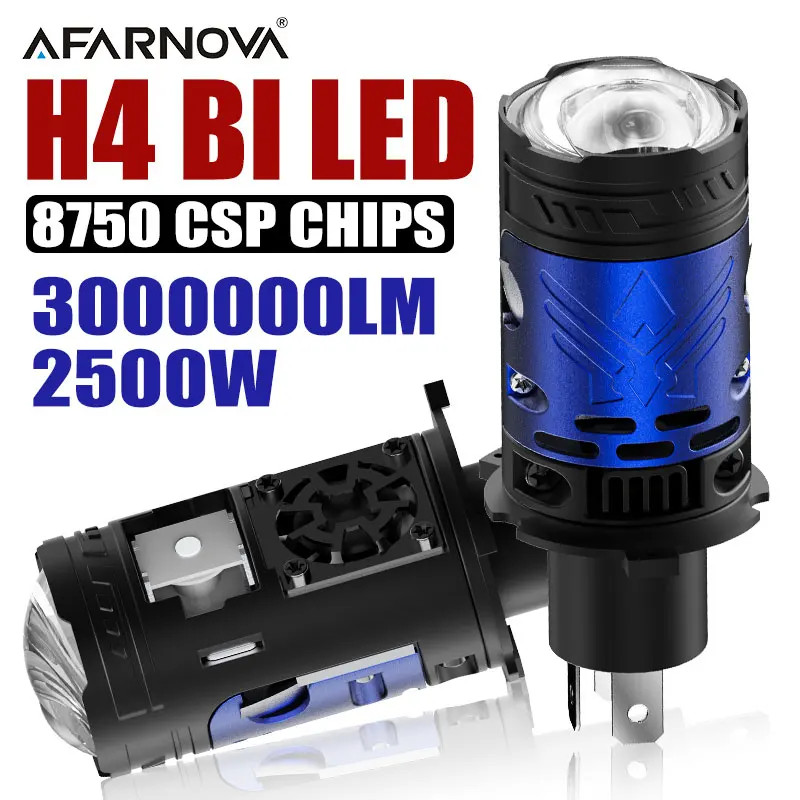 2500W H4/9003/HB2 New LED Car Headlight Bulb Projector Super Bright 6500K