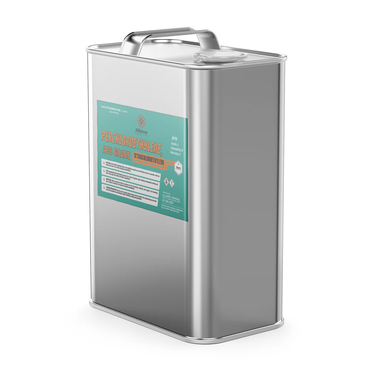 Perchloroethylene ACS Grade - 1 Quart Can