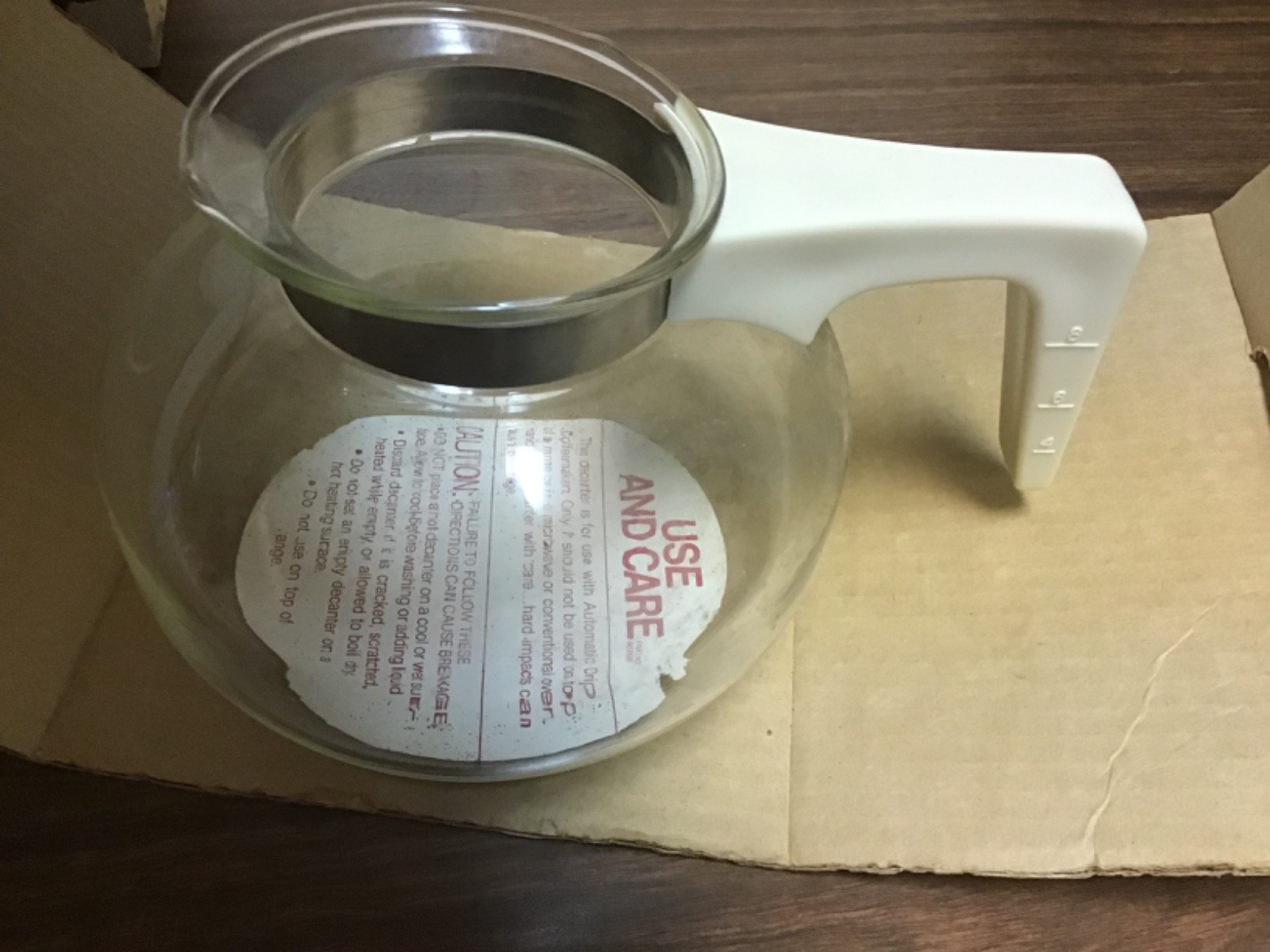 Two Brand New Vintage Pyrex 10 Cup Brewmatic Replacement Carafes