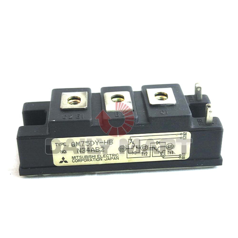 MITSUBISHI QM75DY-HB POWER TRANSISTOR MODULE INSULATED SEMICONDUCTOR NEW