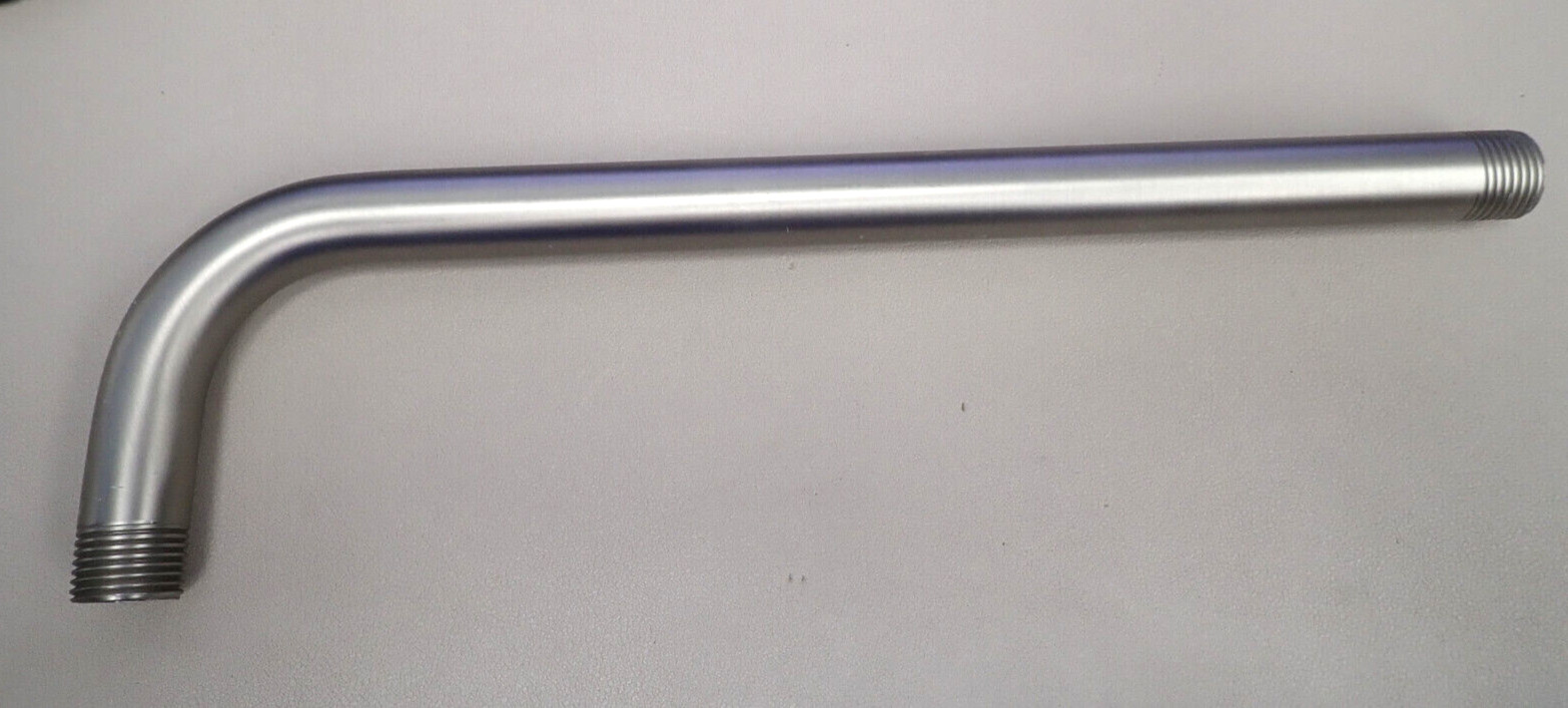 Trim To The Trade 12" Stainles Shower Arm W / Flange Has a Brushed Nickel Look