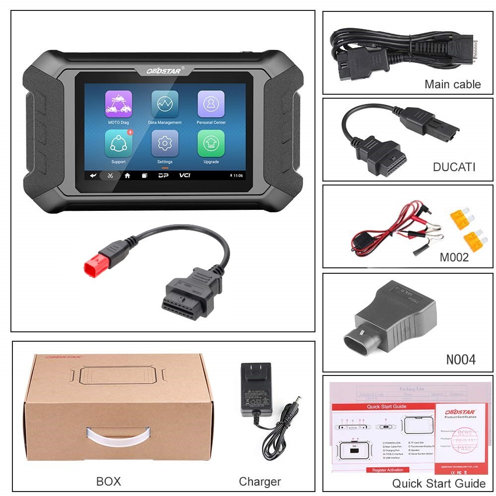 OBDSTAR iScan DUCATI Motorcycle Diagnostic Scanner + M041 Cable for DUCATI 2026