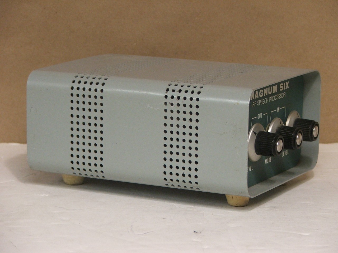 Comm. Tech. Magnum Six RF Speech Processor With Manual