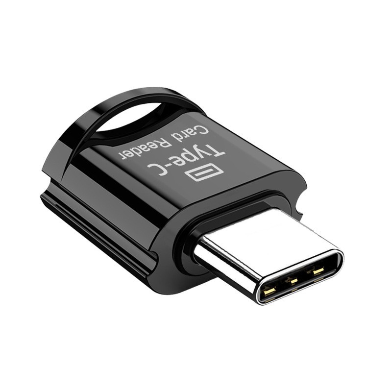 Type C Micro SD Card Reader, USB C to Micro SD SDHC SDXC OTG Memory Reader Mini