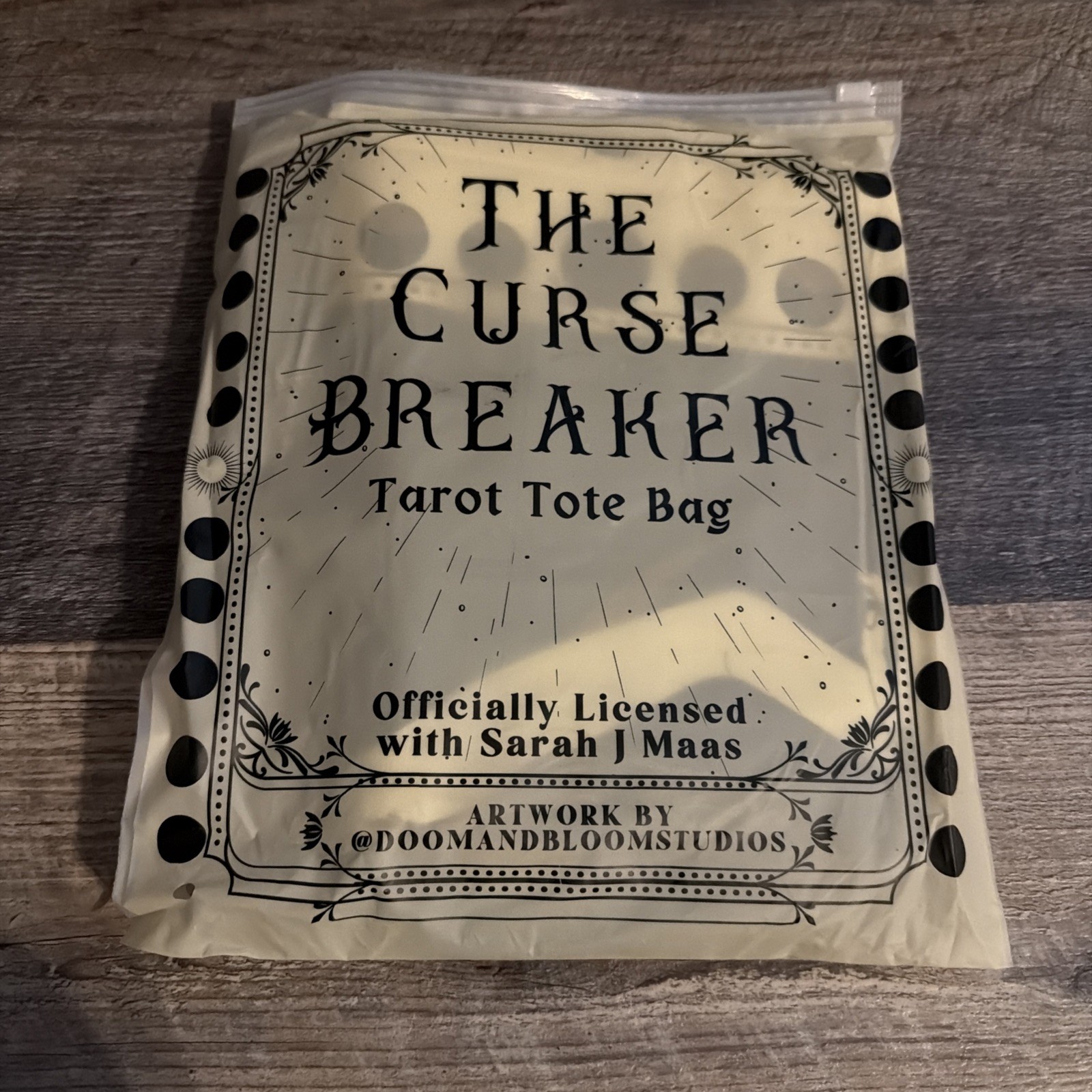 Bookish Box The Cursebreaker A Court of Thorns and Roses ACOTAR Tote Bag